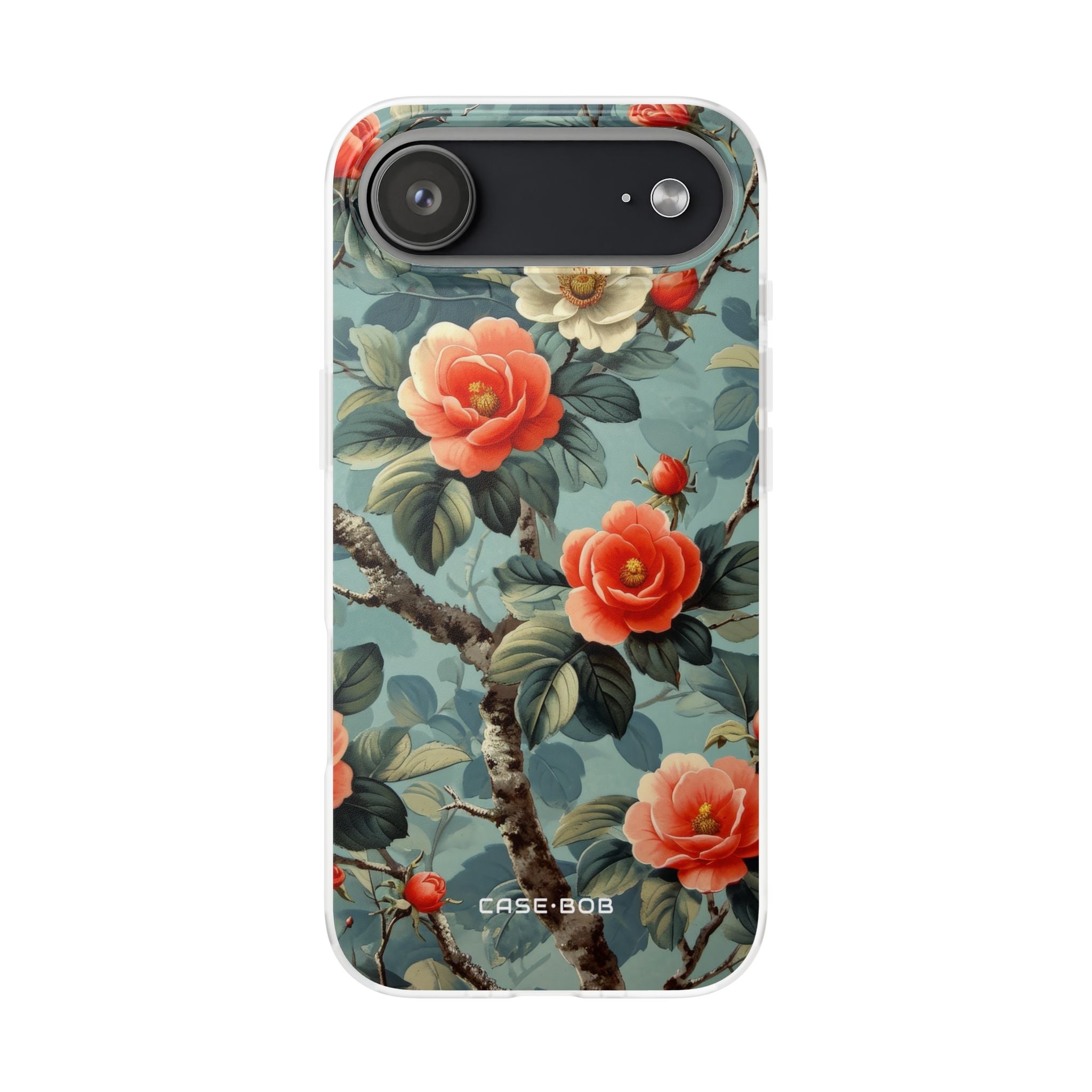 Coral Bloom iPhone 17 Air Case - Soft - CASE•BOB