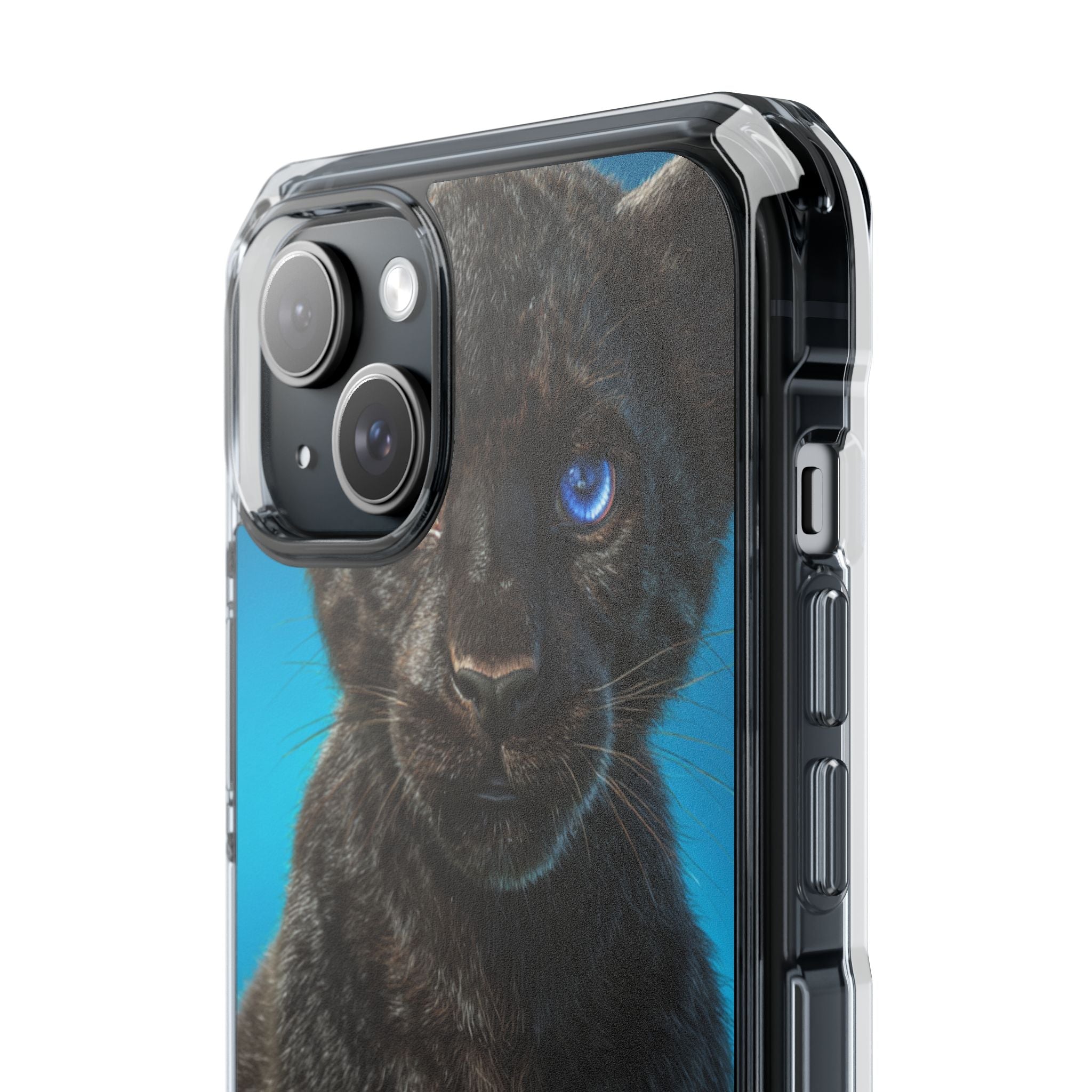 Sapphire Gaze Panther · Impact Phone Cover for iPhone · Magsafe