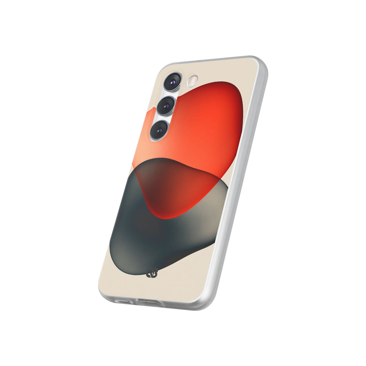 Translucent Crimson Form · Lite Phone Case for Samsung · Red