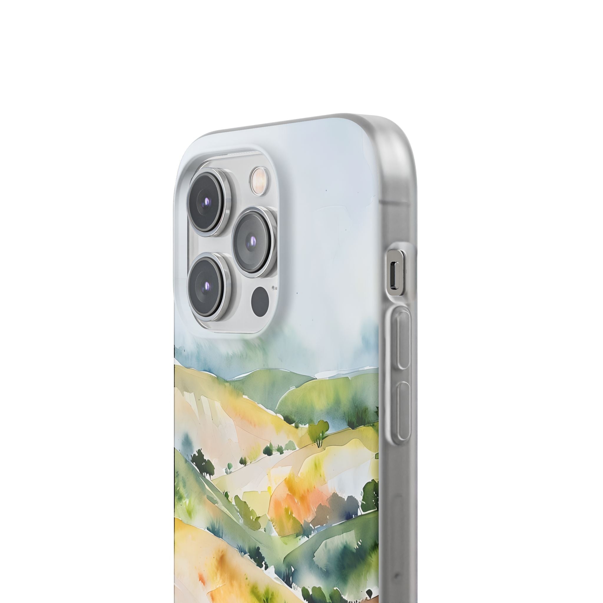 Verdant Mist Valleys · Soft Phone Case for iPhone