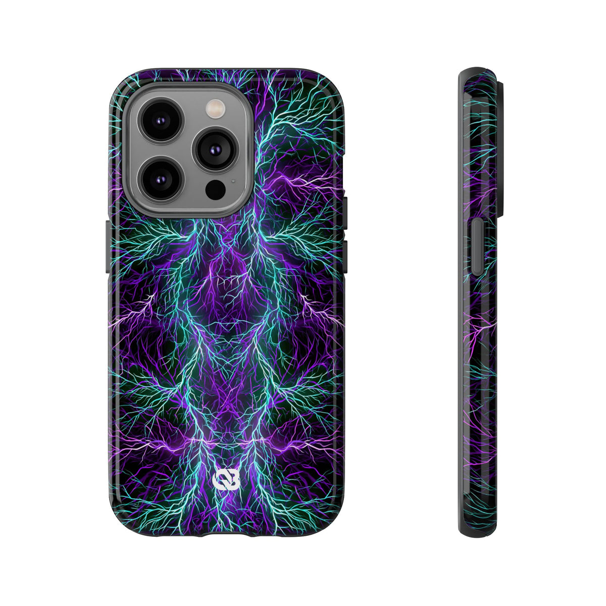 Electric Plasma Arbor · Tough Phone Case for iPhone · Purple