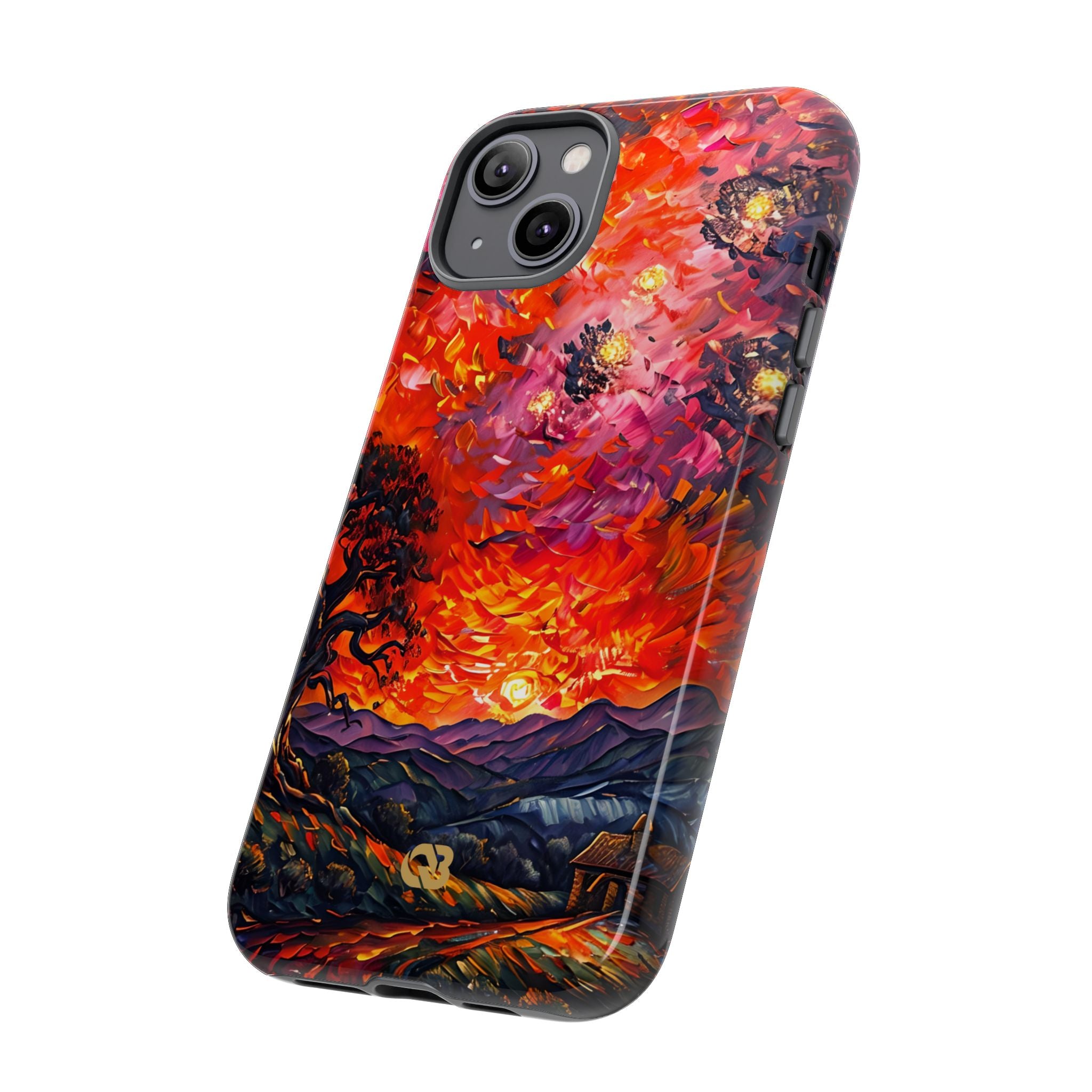 Molten Sky Tree · Tough Handyhülle für iPhone