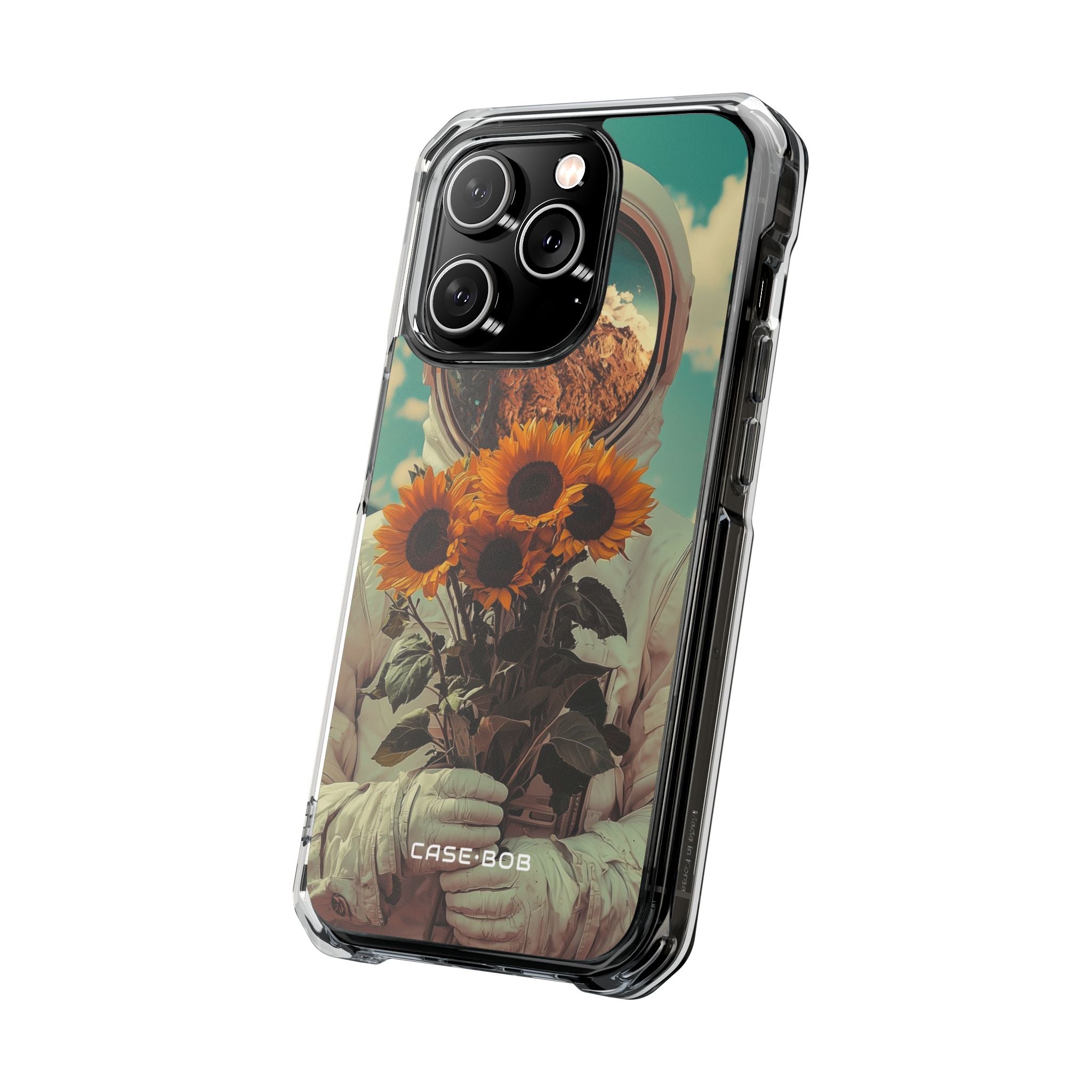 Sunflower Astronaut iPhone 14 Pro Case - Impact