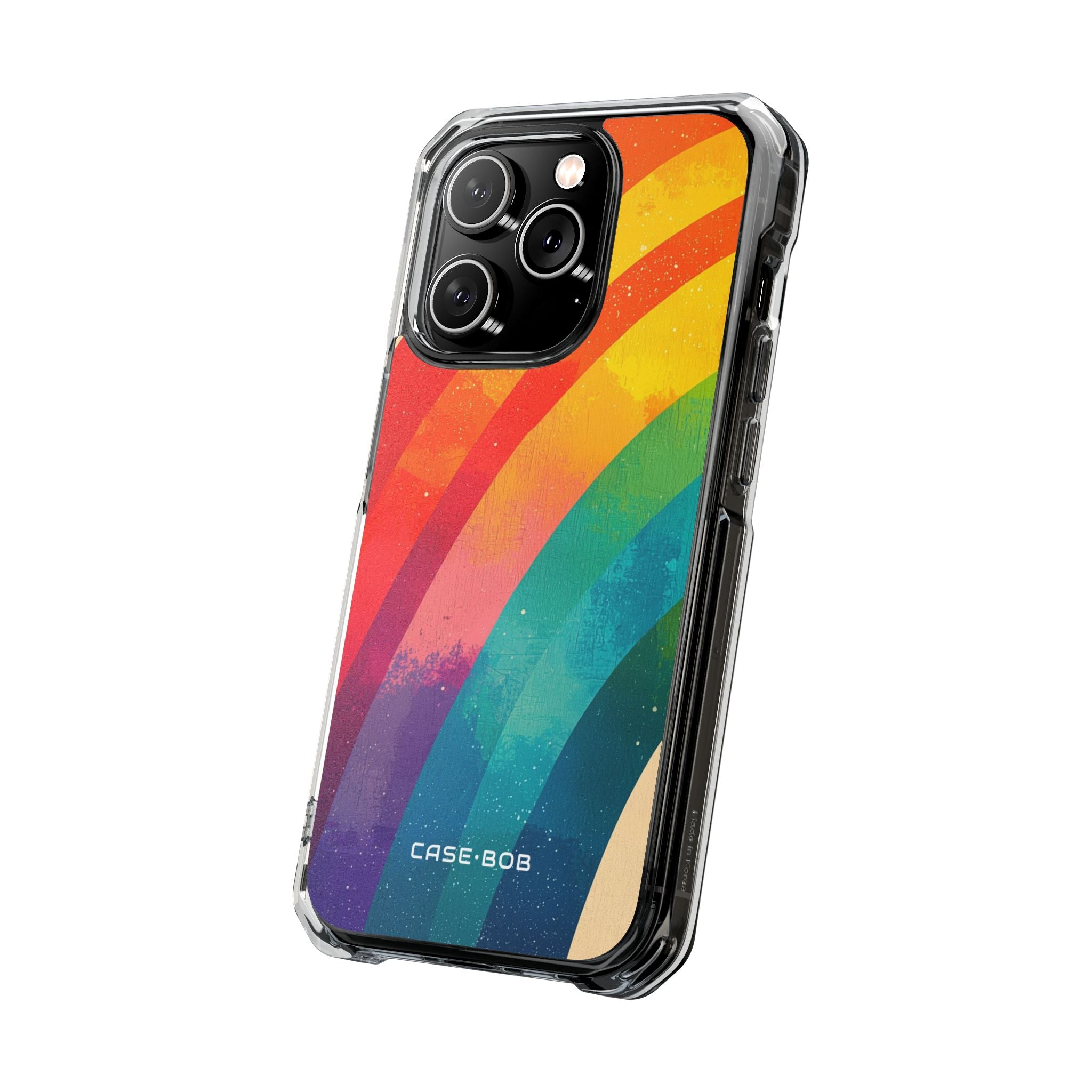 Texturiertes Rainbow Arc iPhone 14 Pro Case - Impact