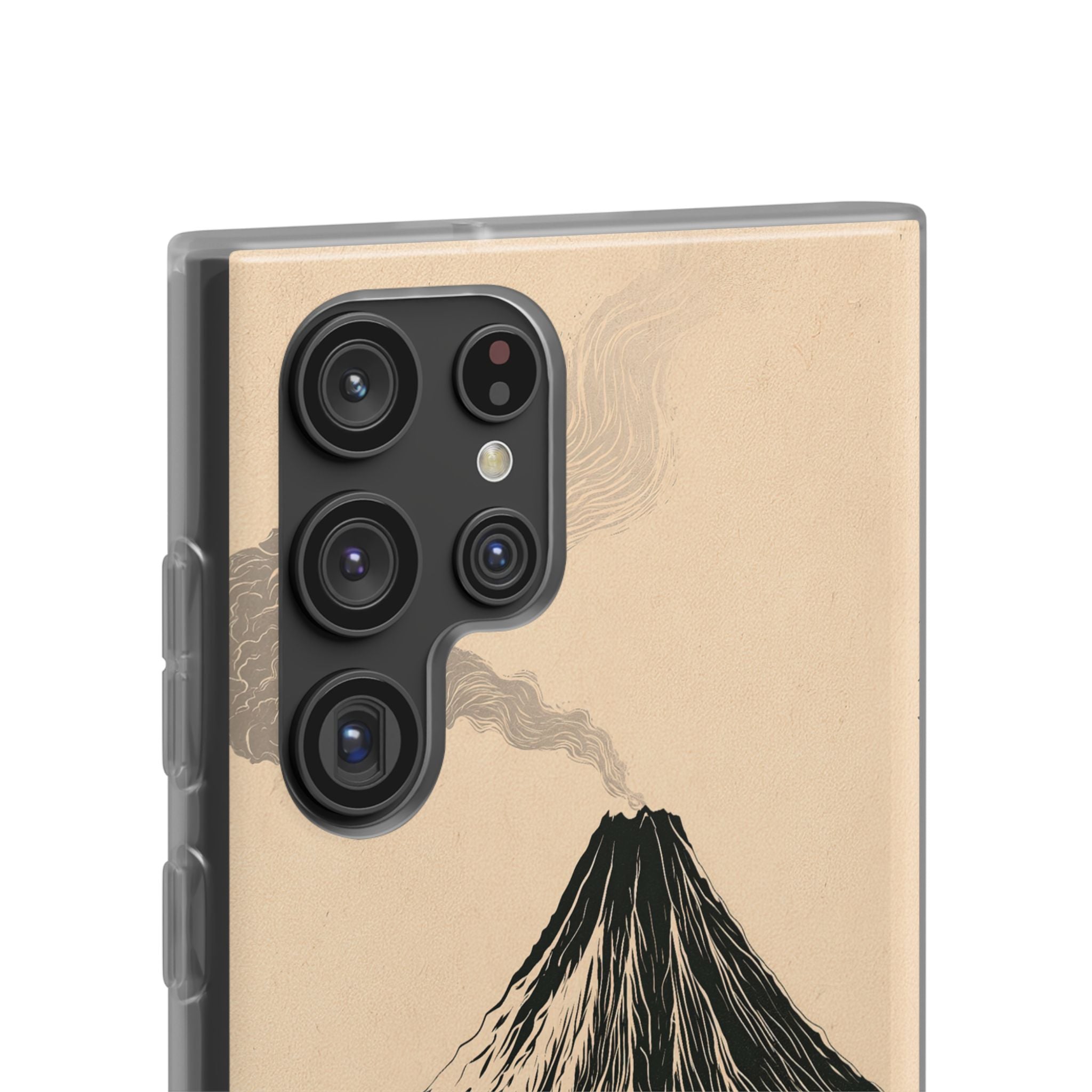 Beige Lite Phone Case for Samsung - Obsidian Ink Summit