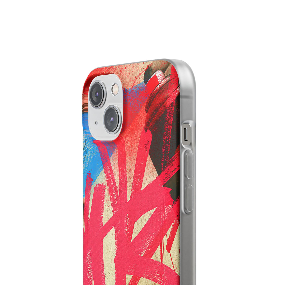Neon Spray Tag · Lite Phone Case for iPhone · Pink