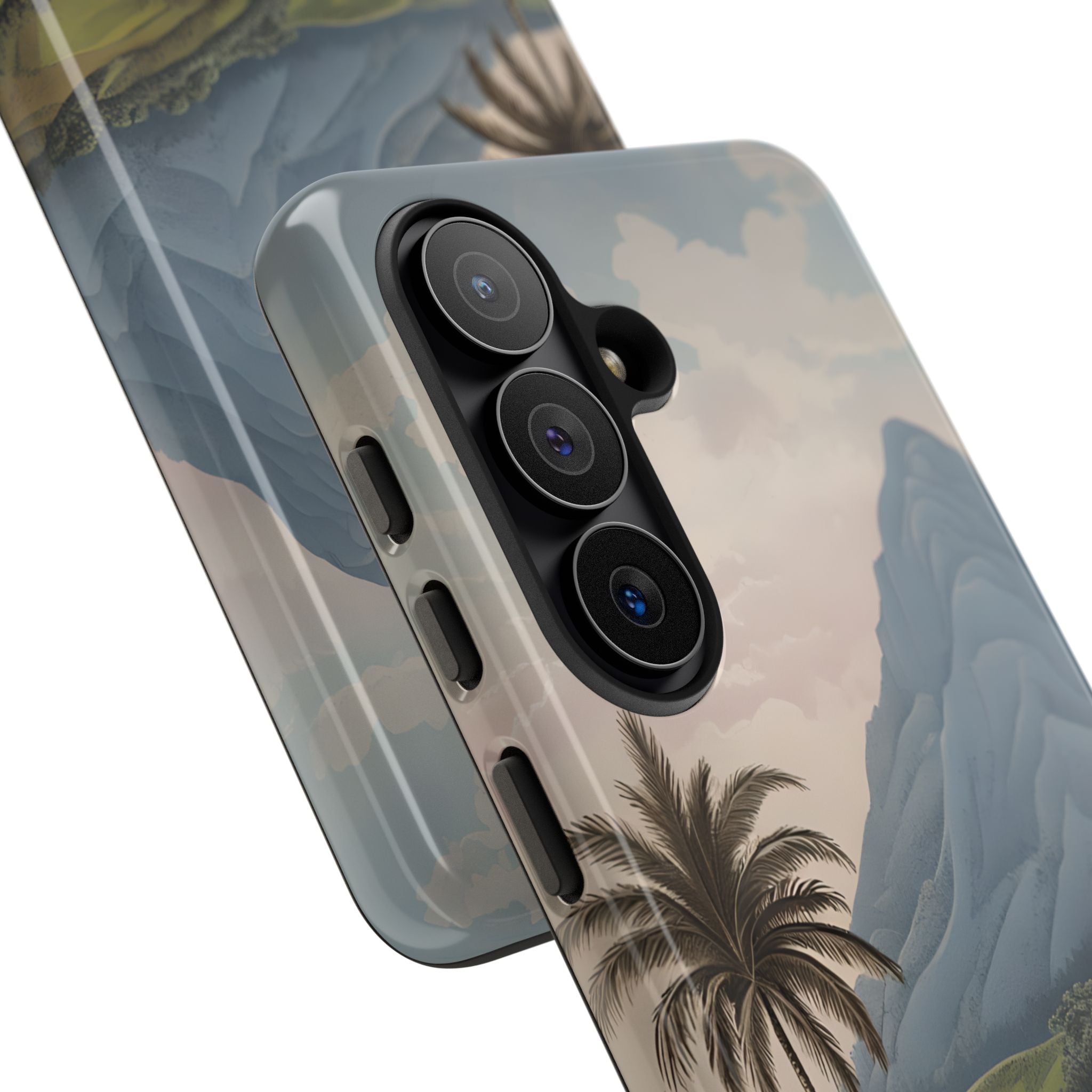Verdant Blue Summit · Tough Phone Case for Samsung