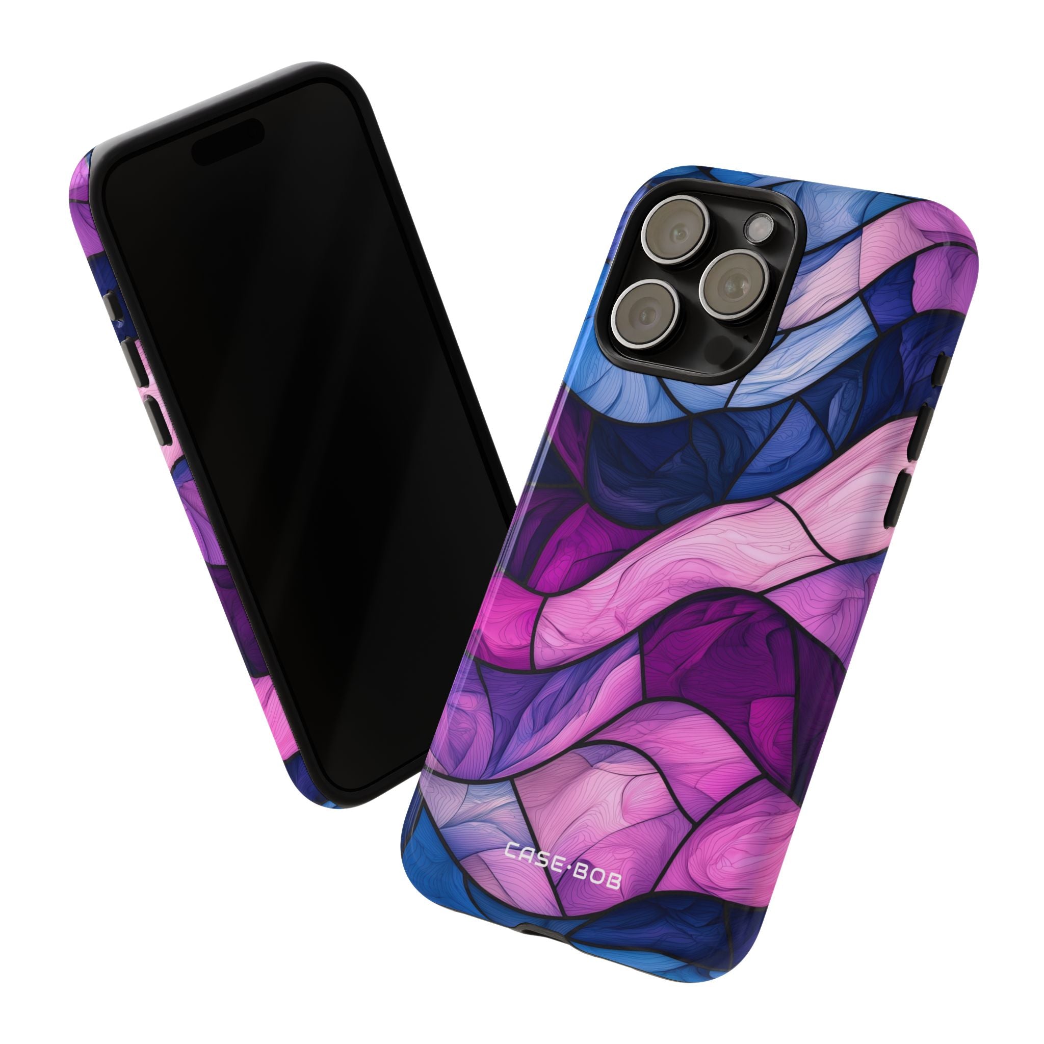 Wavelike Glow iPhone 15 Pro Max Cover - Tough