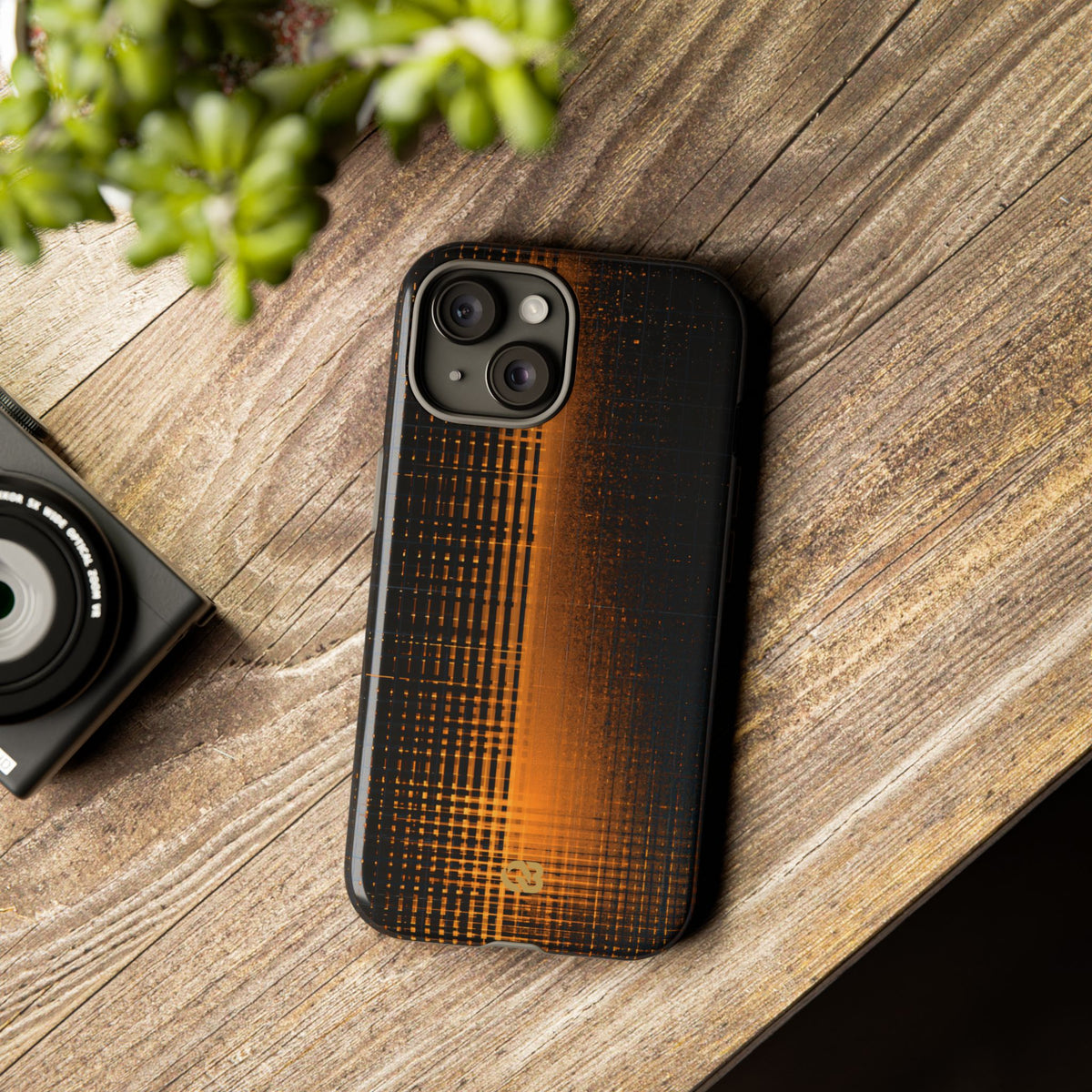 Amber Frequency · Tough Phone Case for iPhone · Orange
