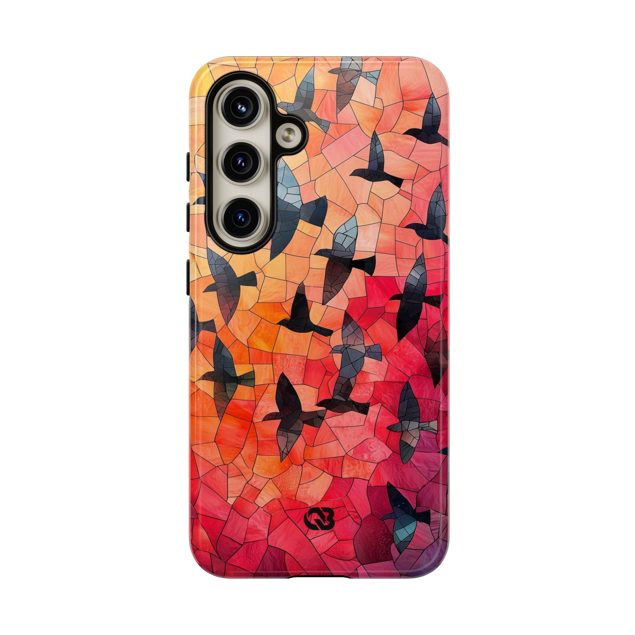 Ember Mosaic Wings · Tough Phone Case for Samsung
