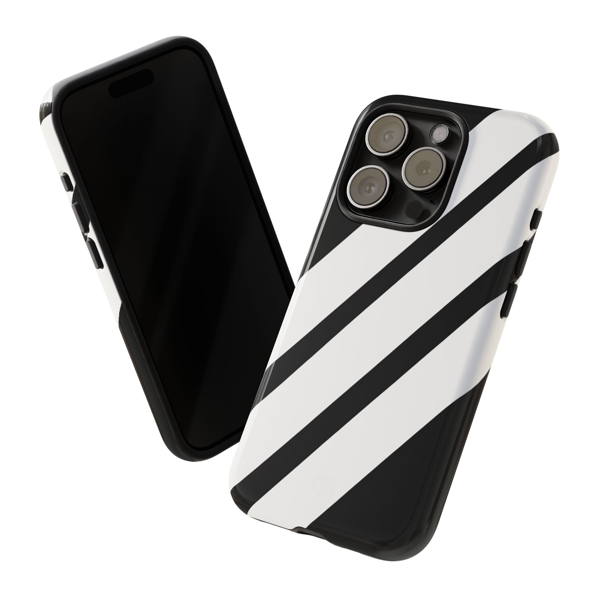 Obsidian White Bars · Tough Telefoncover for iPhone