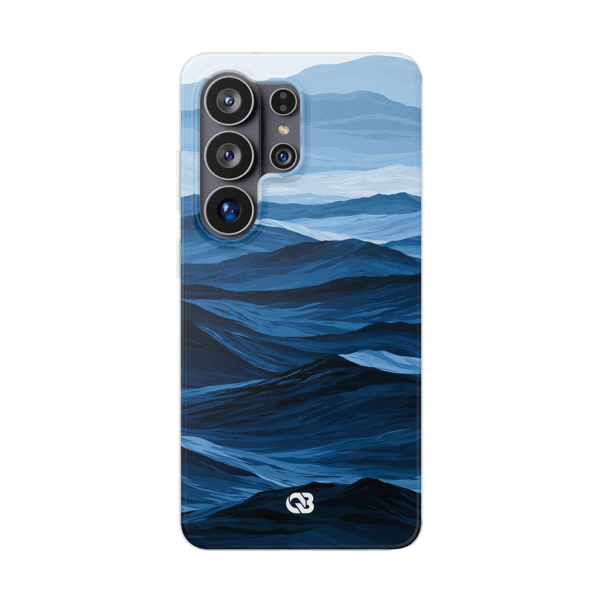 Blue Lite Phone Case for Samsung - Cobalt Ridge Tides