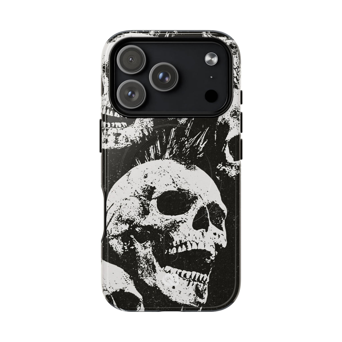 Punk Skull Riot · Tough 2.0 Magnetic Phone Case for iPhone · Black