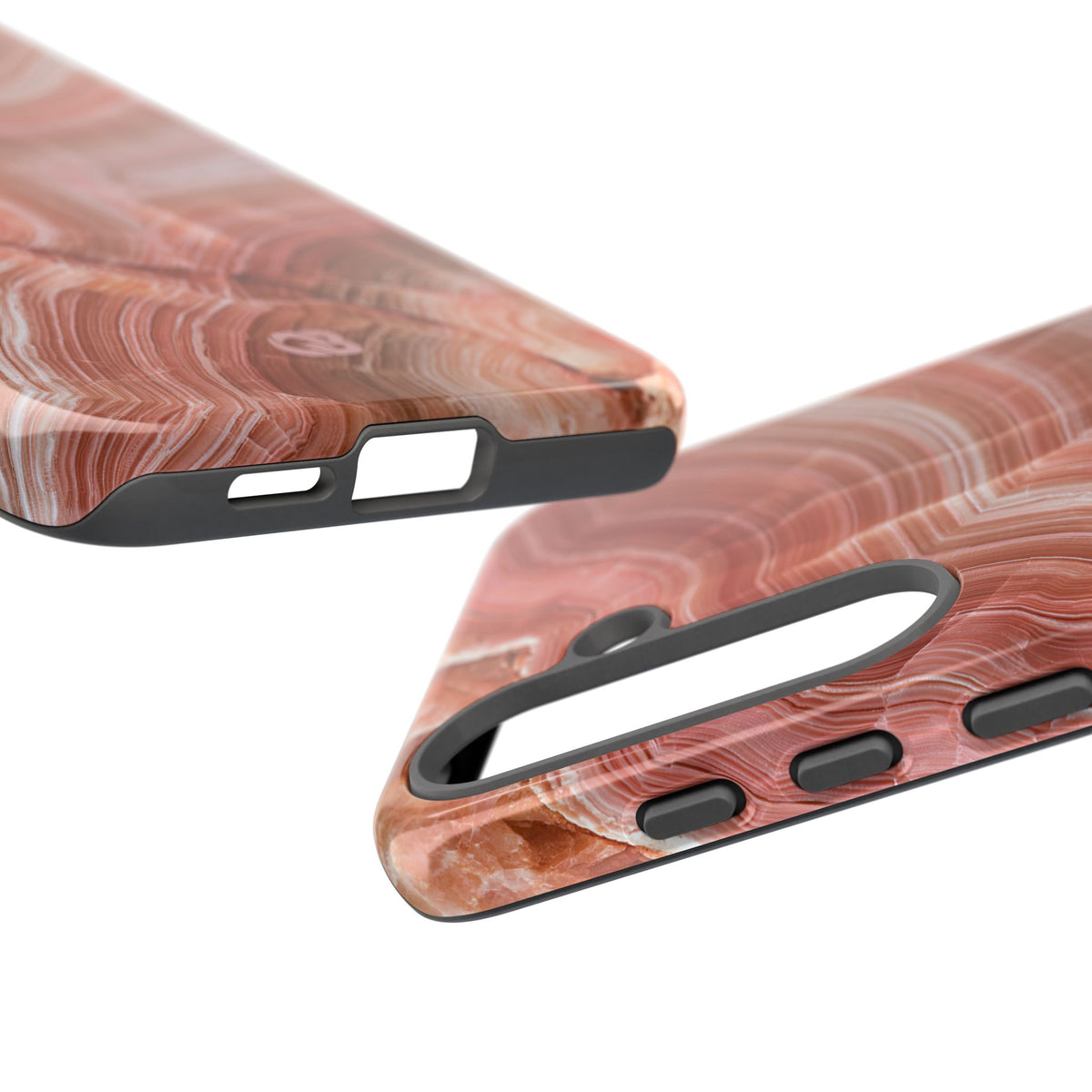 Blushing Rose Strata · Tough Phone Case for Samsung · Pink