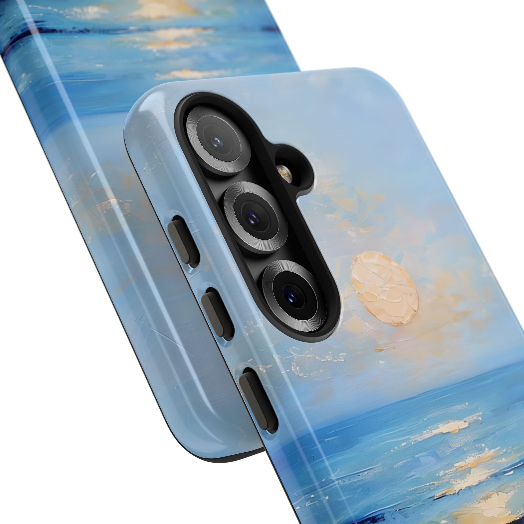 Cerulean Shoreline Sun · Tough Coque de téléphone pour Samsung