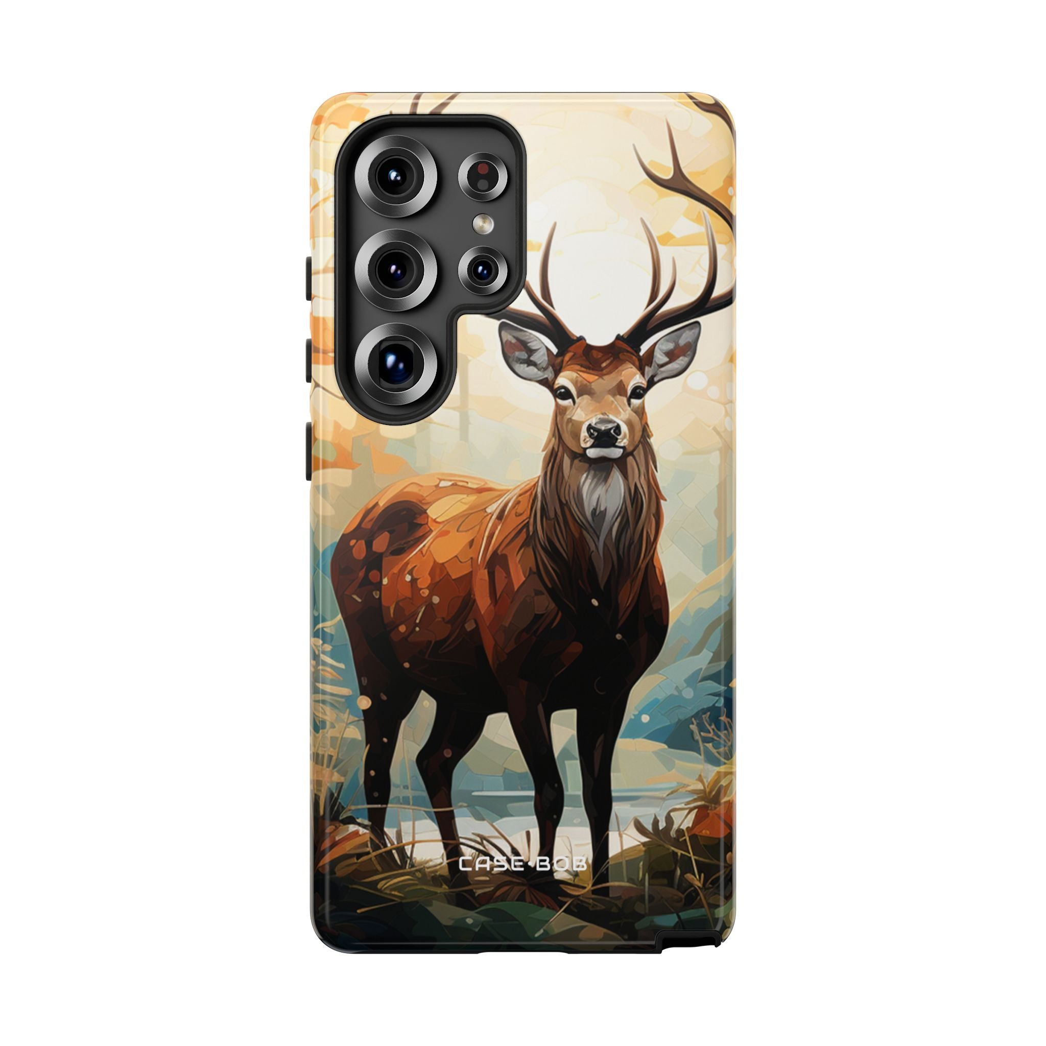Glowing Stag Samsung S25 Ultra Case - Tough - CASE•BOB