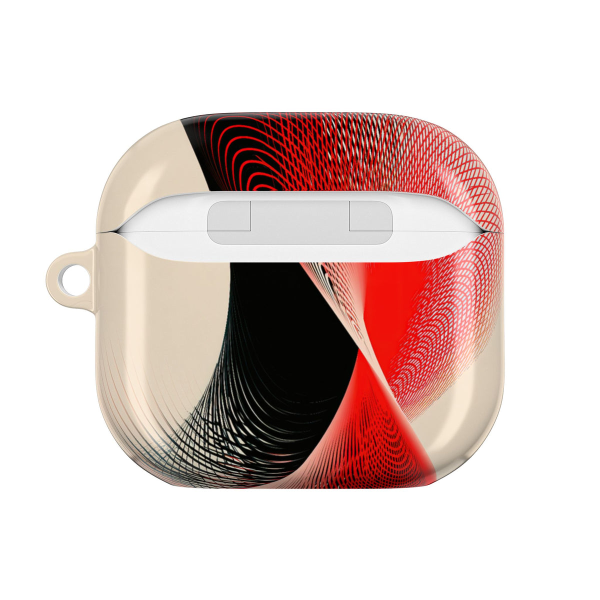Kinetic Orbit · Hard Case for AirPods & AirPods Pro · Red
