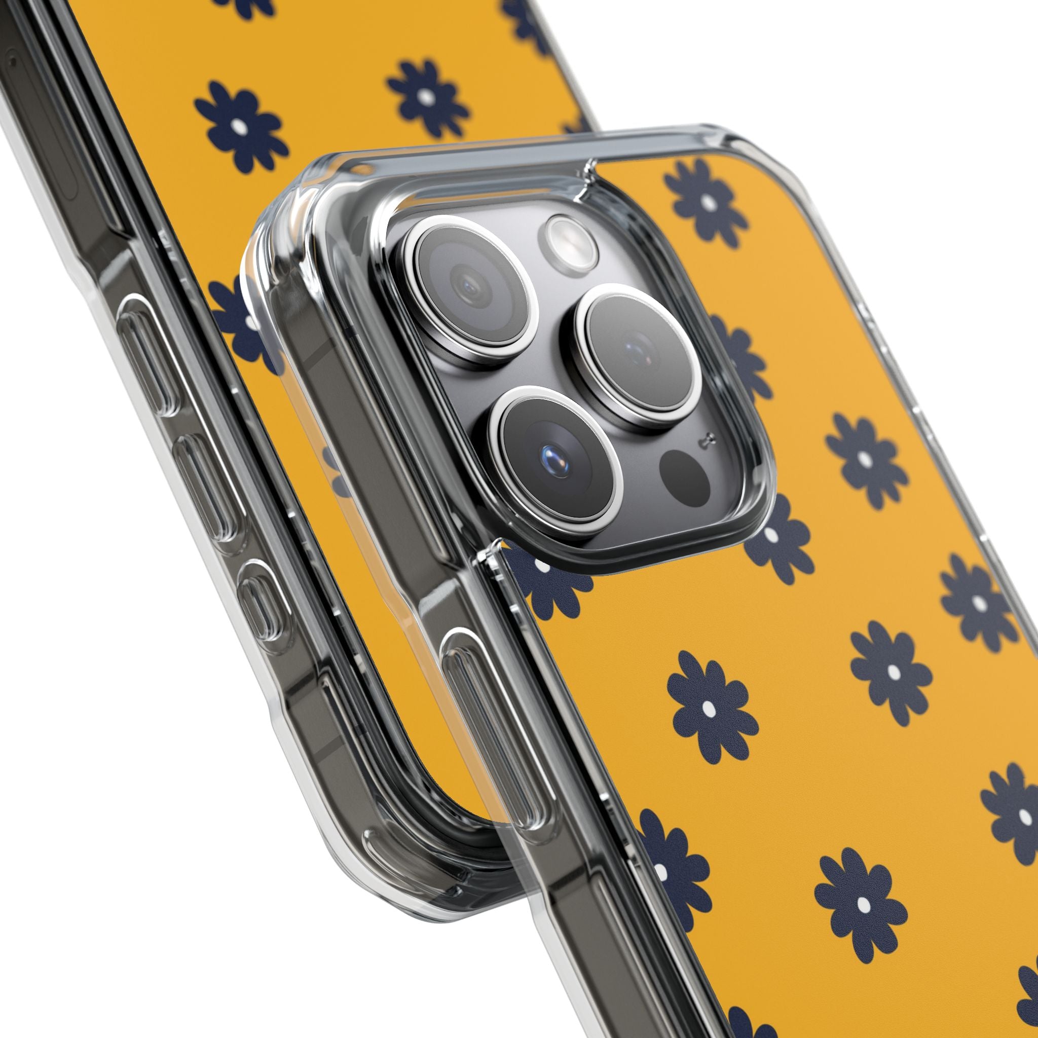 Navy Daisy Mustard · Impact Phone Case for iPhone · Magsafe