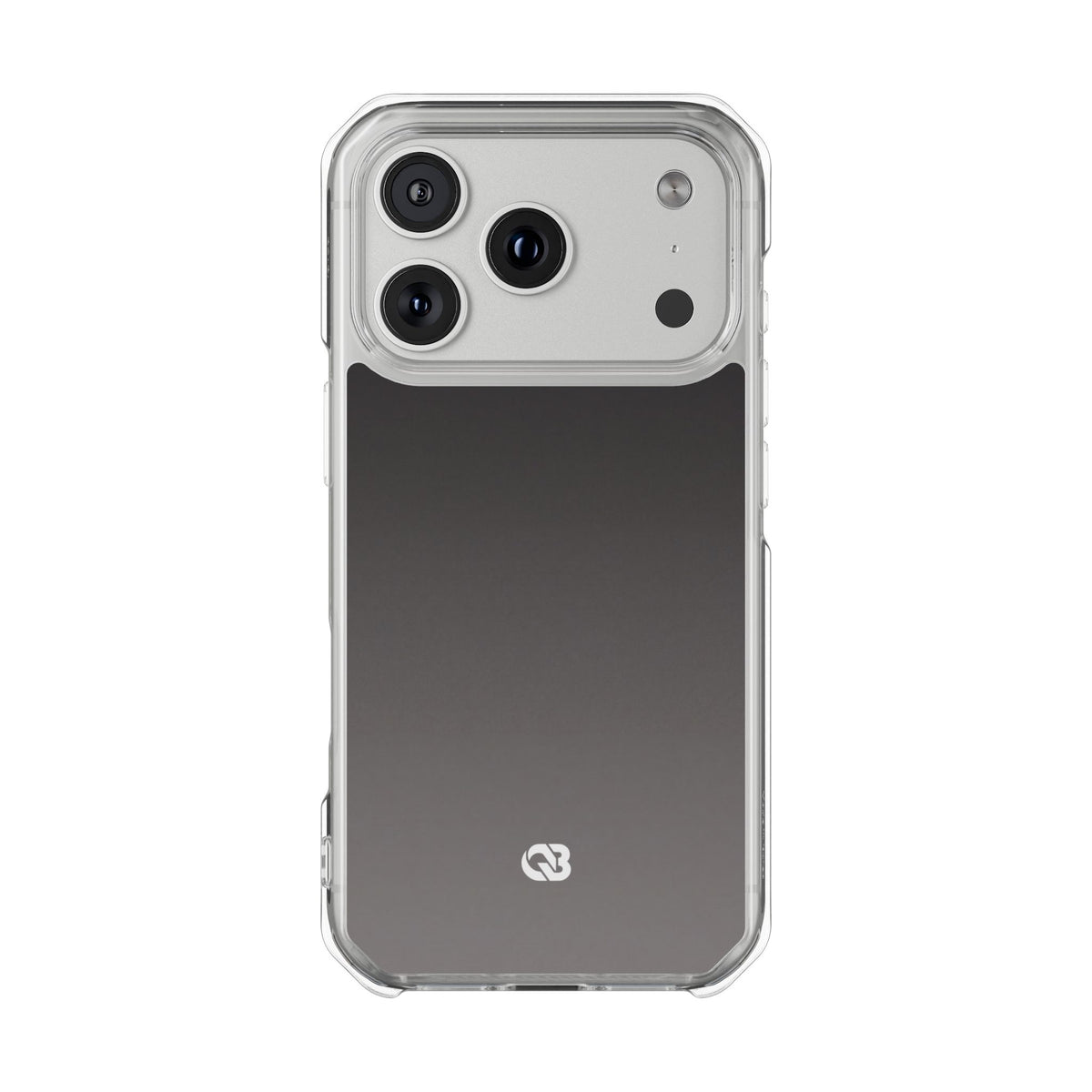 Grey Impact MagSafe Phone Case for iPhone - Obsidian Ash Fade