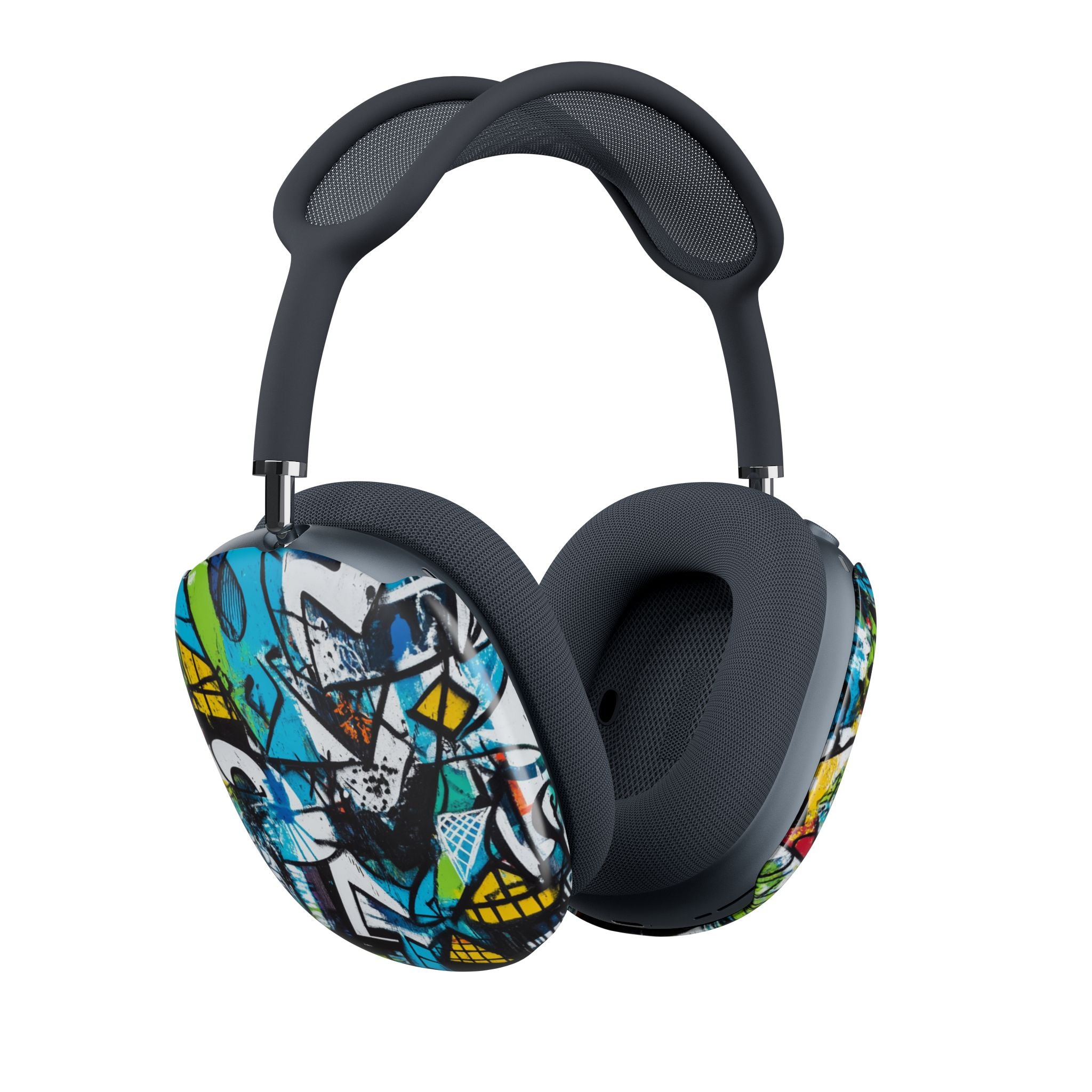 Bold Shapes Blue - AirPod Max Case