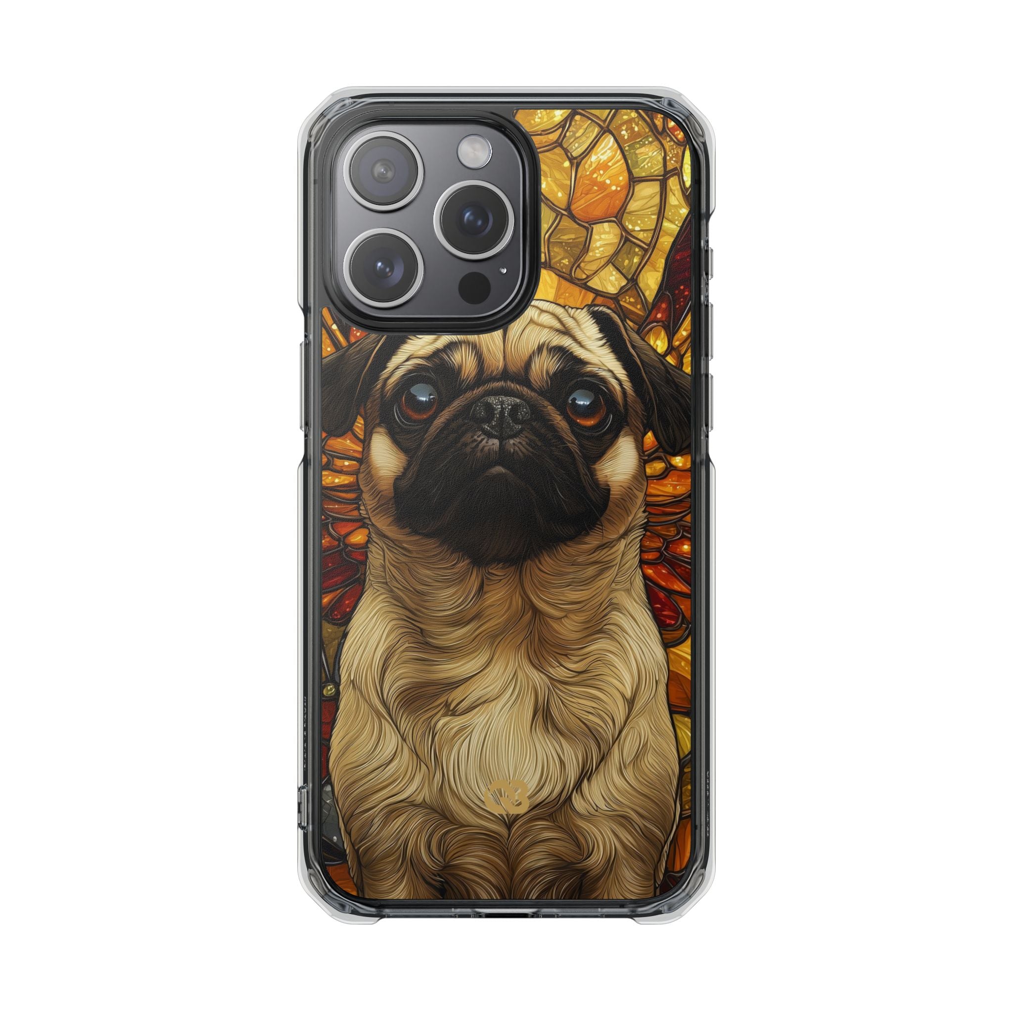 Amber Pug Divinity · Impact Phone Case for iPhone · Magsafe