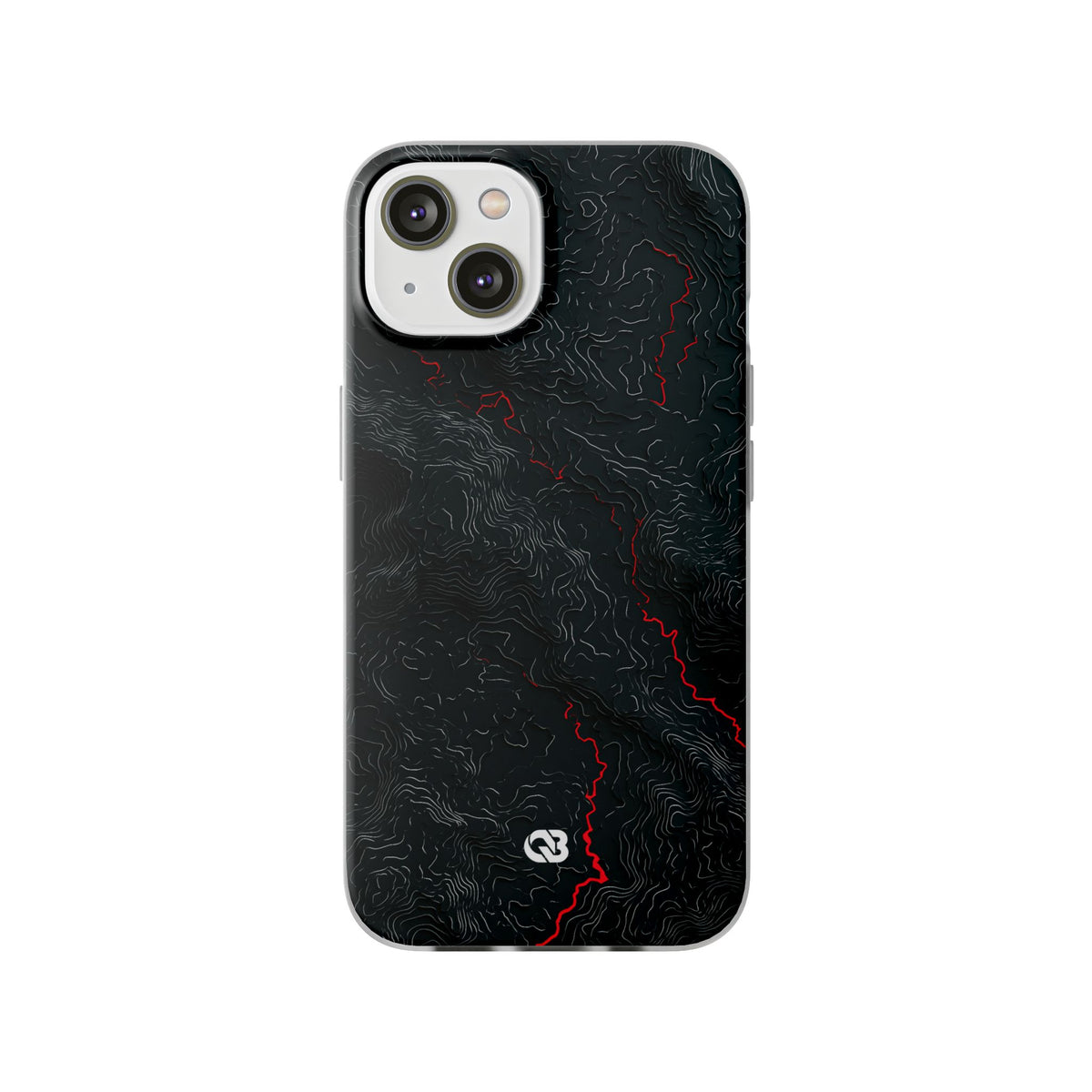 Crimson Rift · Lite Phone Case for iPhone · Black
