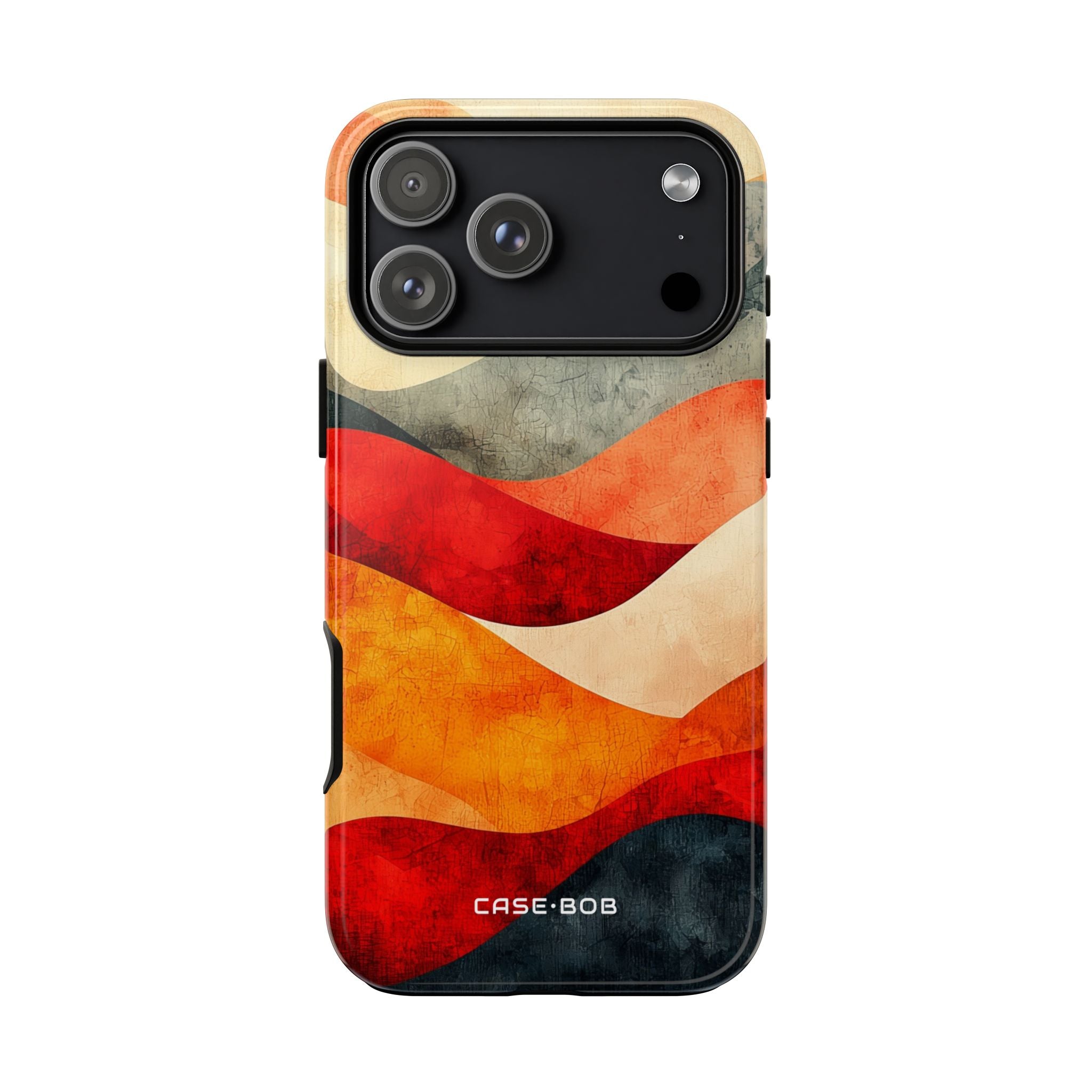 Cracked Wave Sunset iPhone 17 Pro Max Case - Tough - CASE•BOB