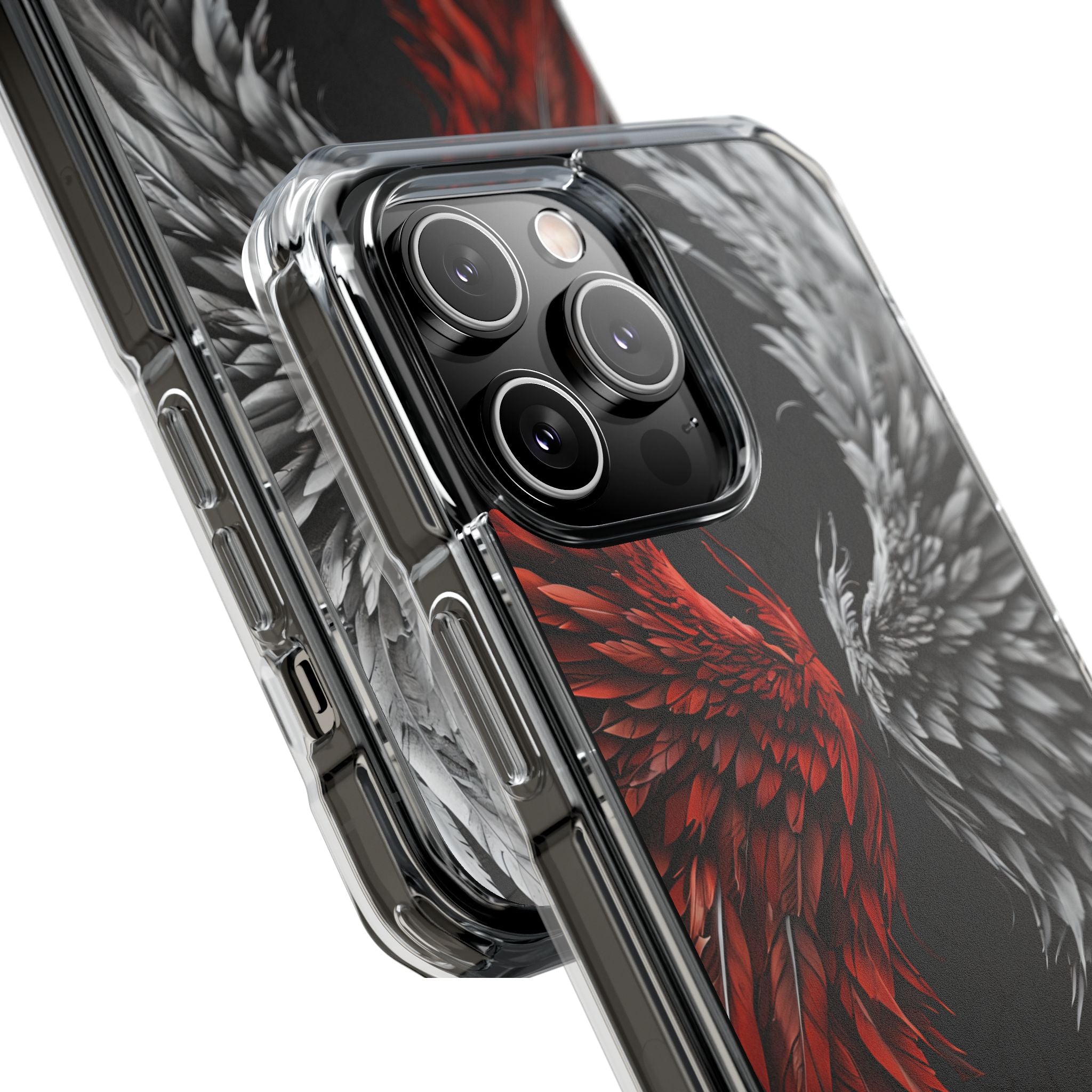 Split Crimson Wing · Impact Phone Case for iPhone · Magsafe