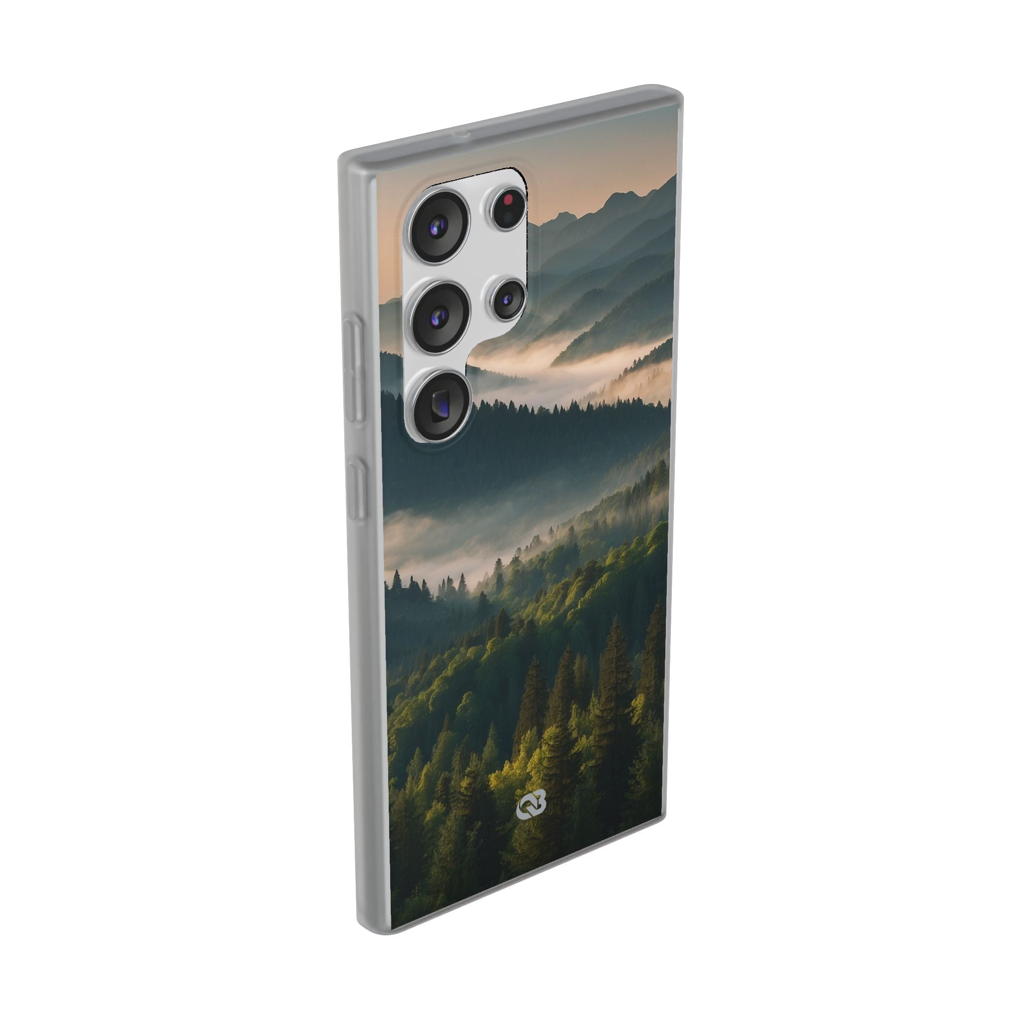 Foggy Mountain Ridge · Soft Phone Case for Samsung