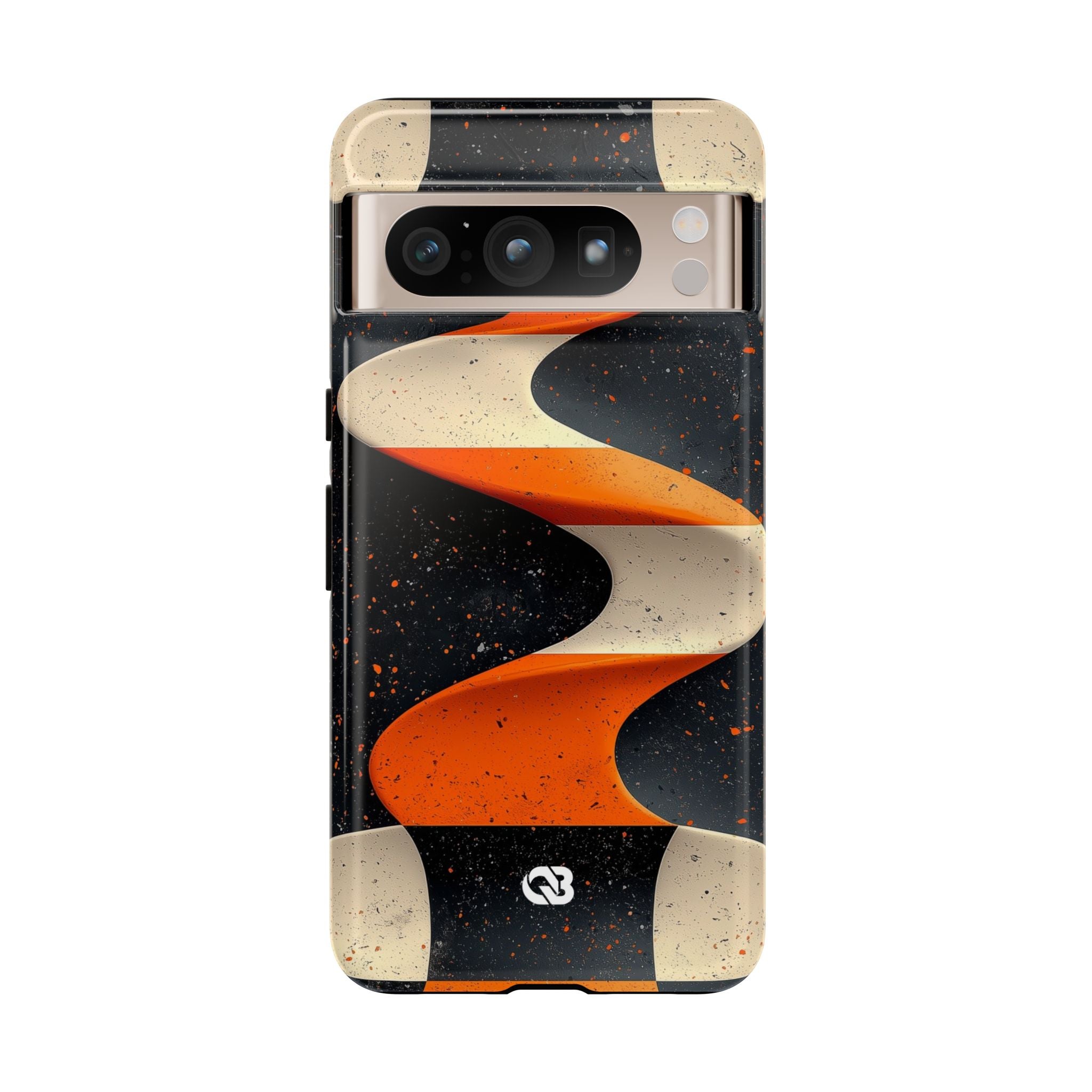 Orange Grit Twist · Tough Phone Case for Google Pixel