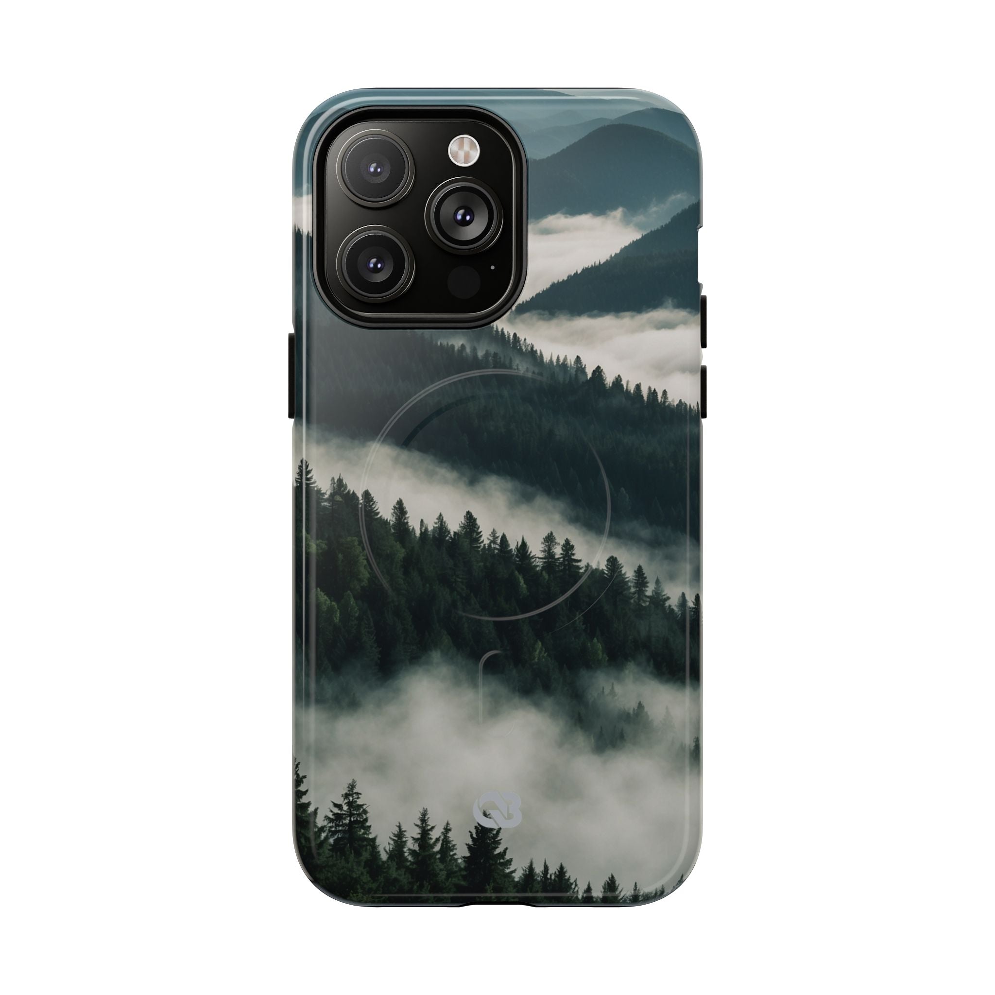 Misty Pine Peaks · Tough+ Phone Case for iPhone · Magsafe