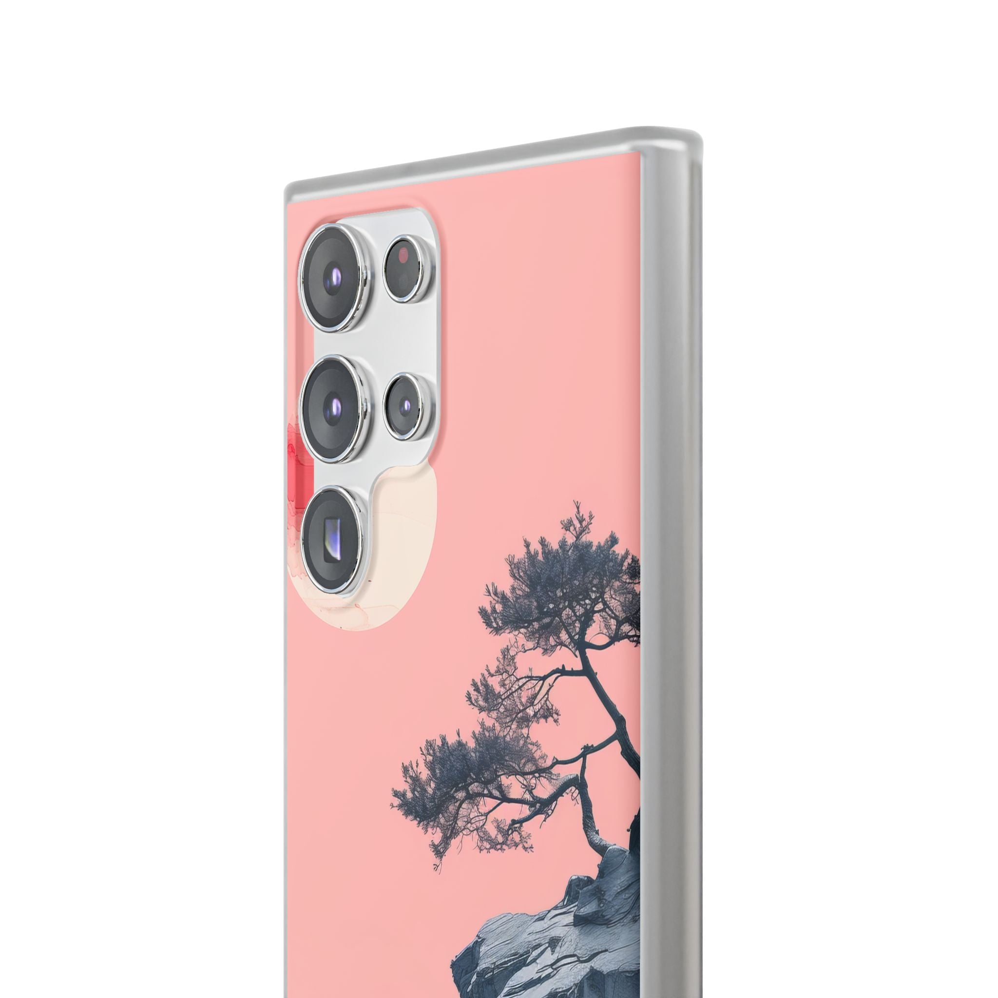 Crimson Moon Tree Samsung S23 Ultra Case - Soft