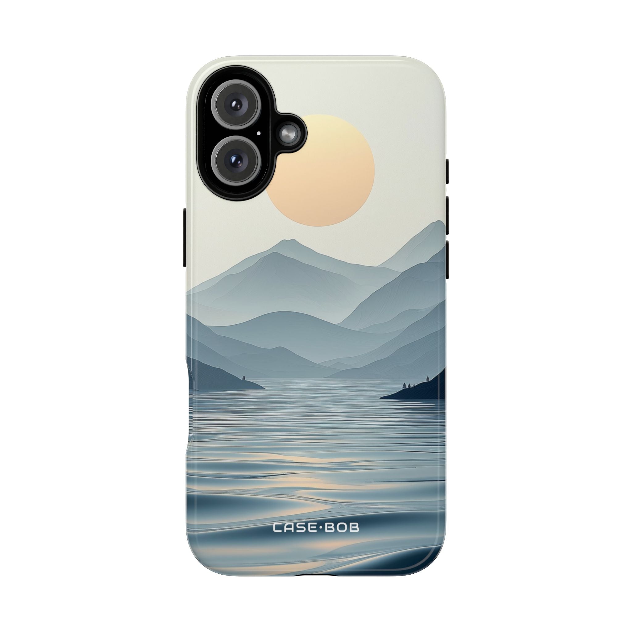 Orange Sunscape iPhone 16 Plus Case - Tough
