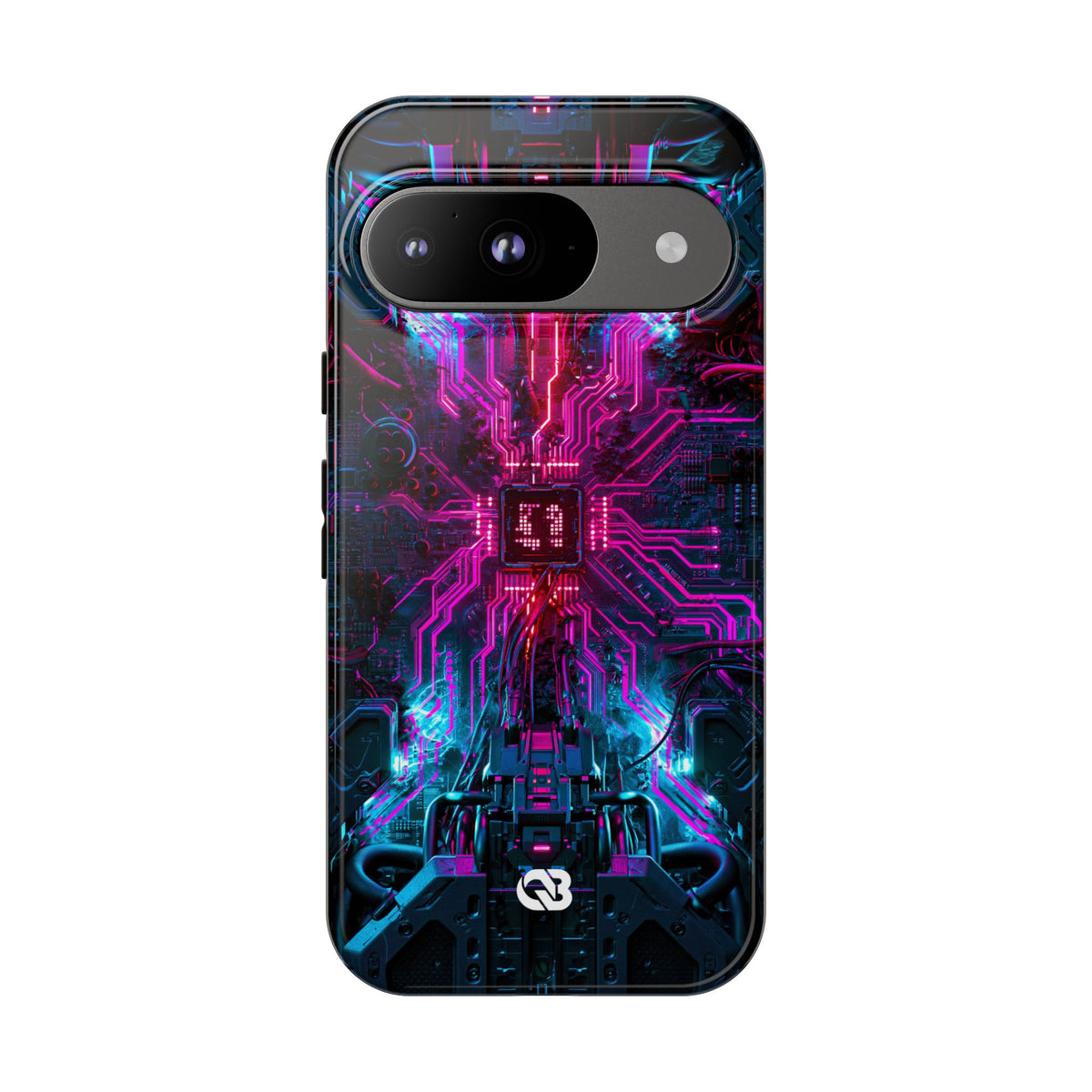 Neural Circuit Core · Tough Phone Case for Pixel · Black