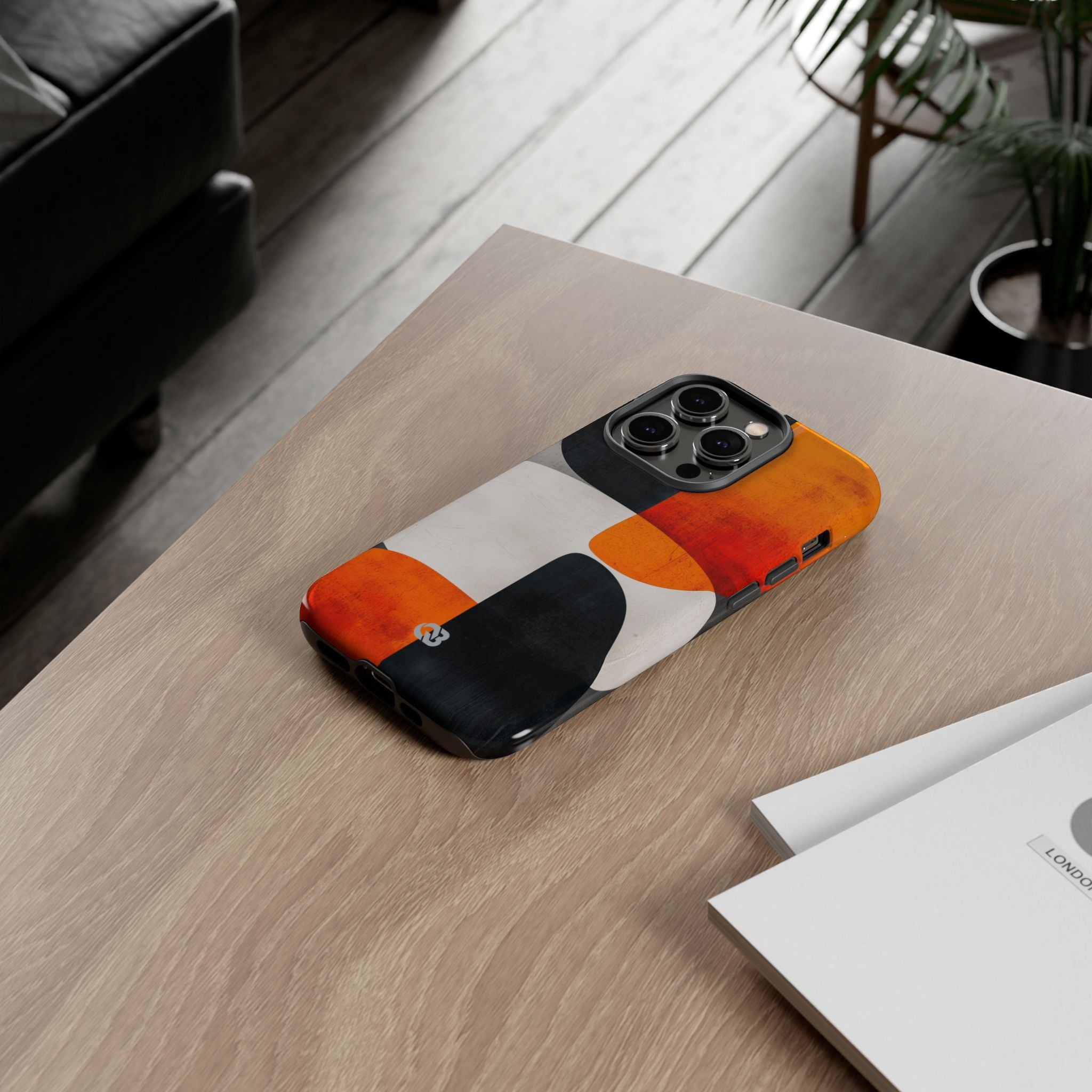 Burnt Amber Flow · Tough Phone Case for iPhone