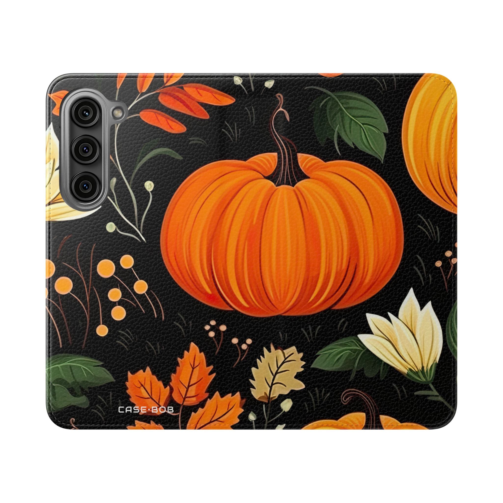 Pumpkin Glow - Samsung S23 Case - Wallet