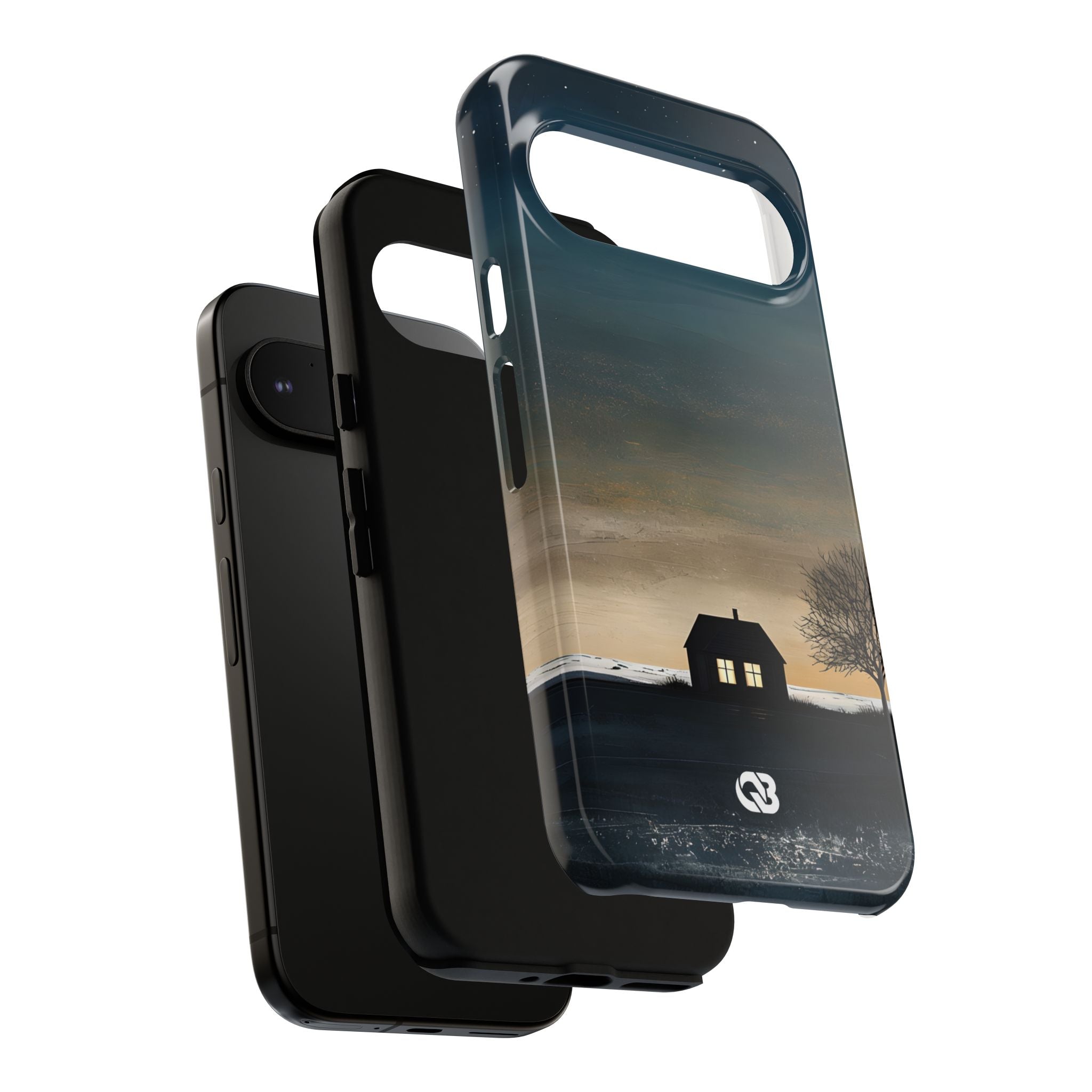 Midnight Cabin Glow · Tough Phone Case for Google Pixel