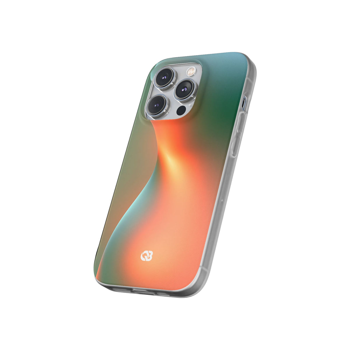 Radiant Contour · Lite Phone Case for iPhone · Orange