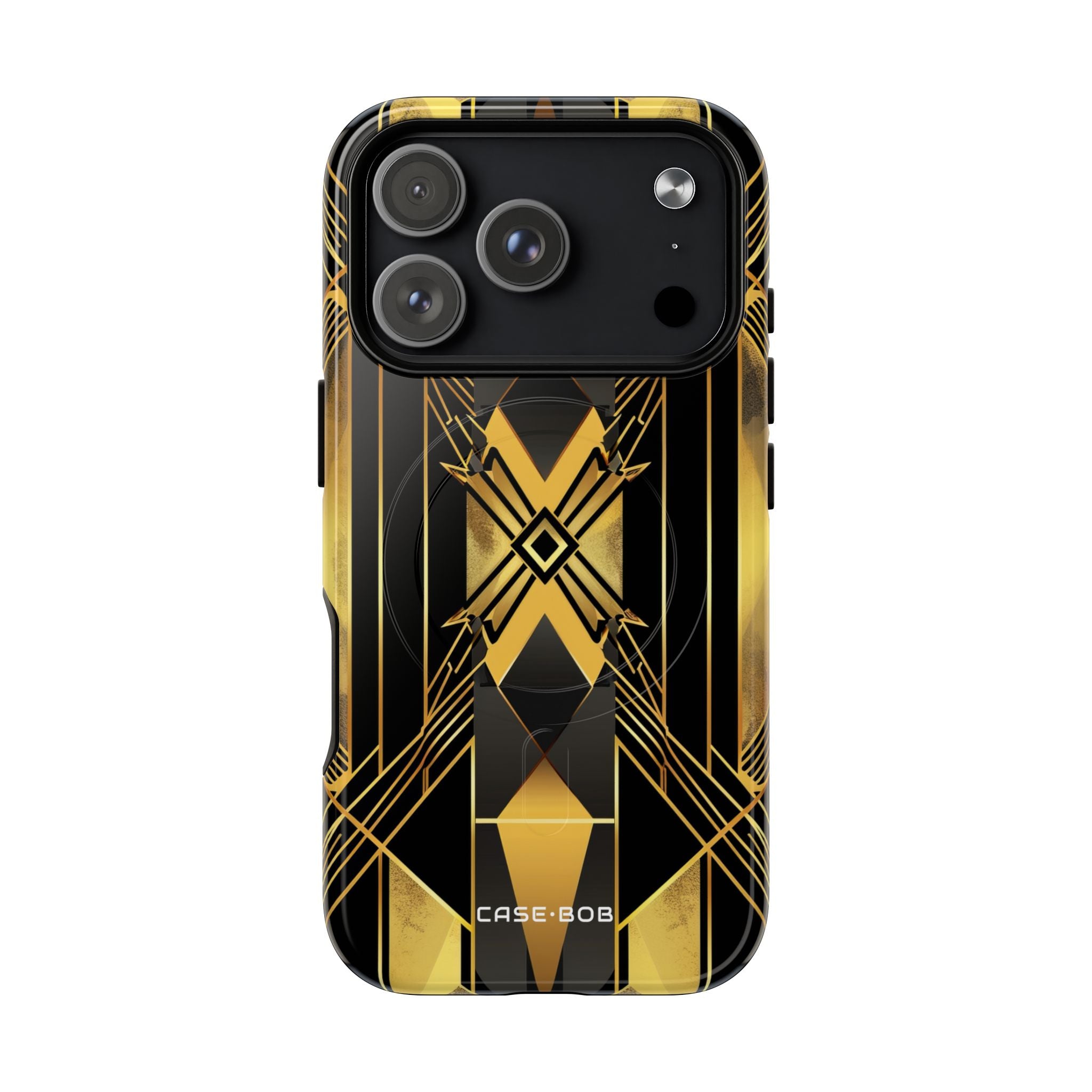 Golden Diamond Radiance iPhone 17 Pro Case - Tough+ - CASE•BOB
