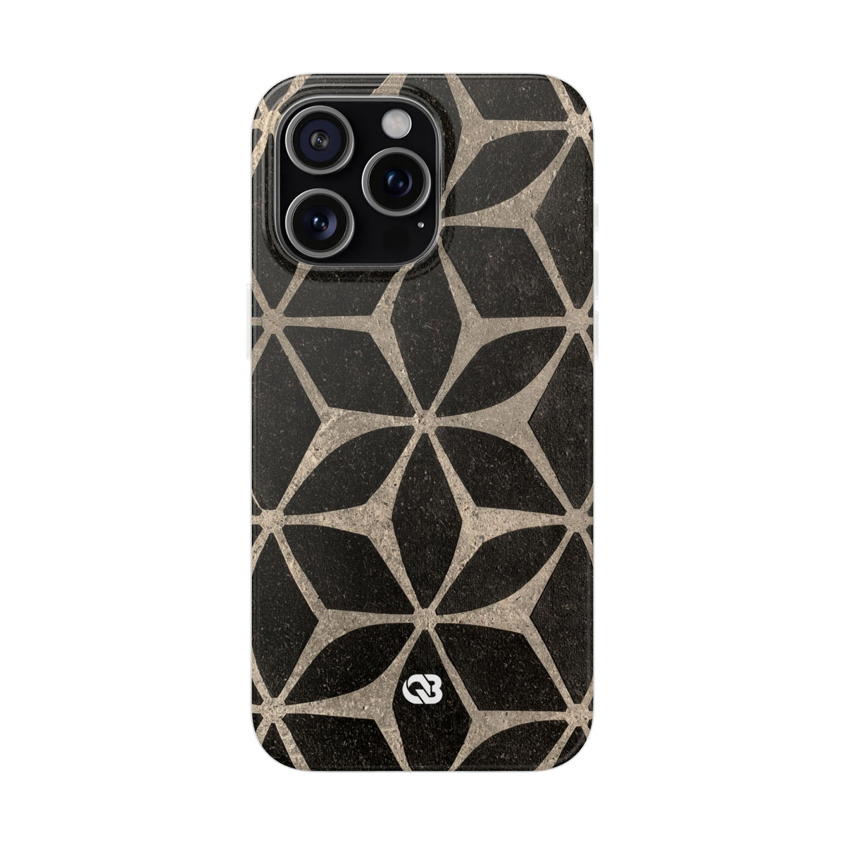 Concrete Mosaic Star · Lite Phone Case for iPhone · Black