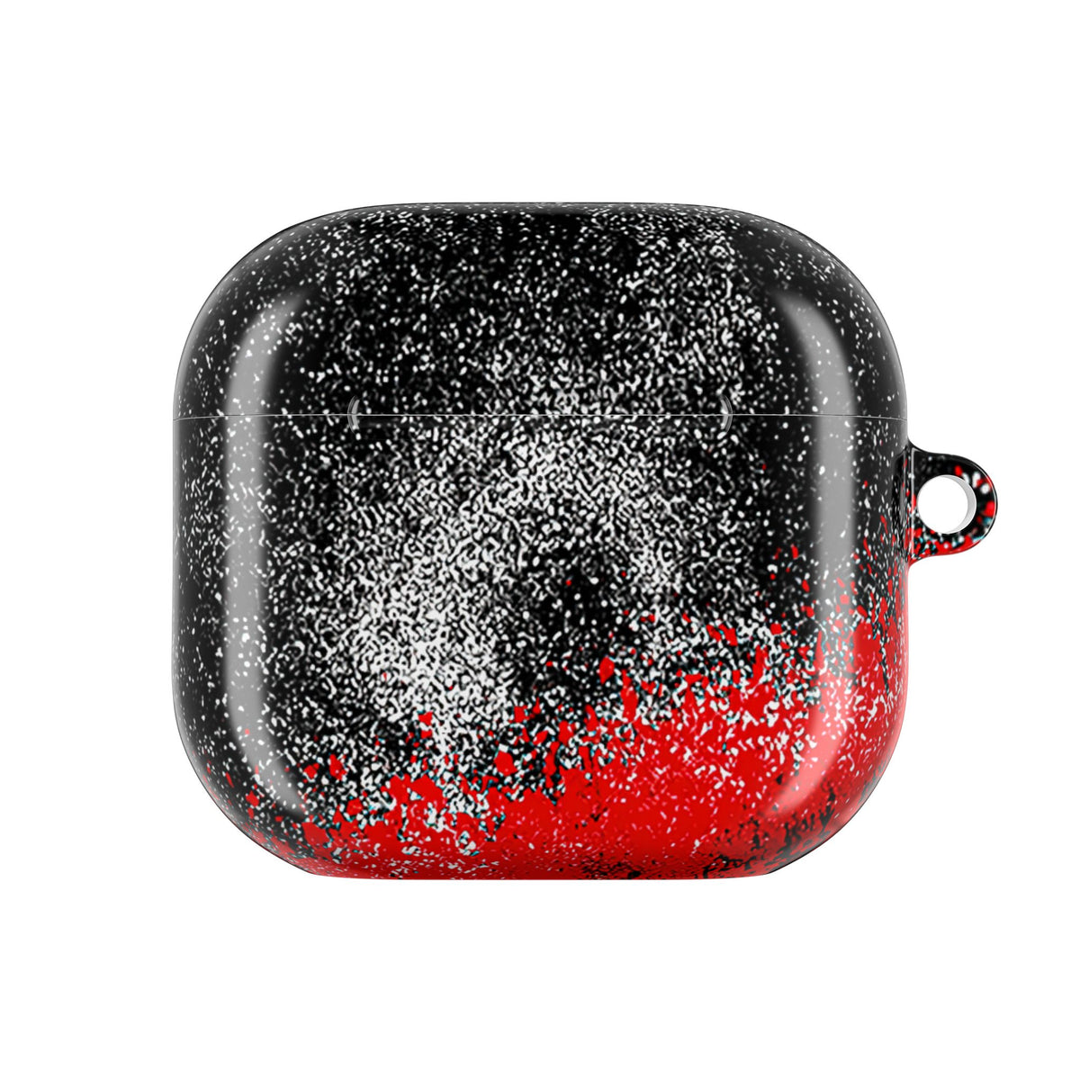 Crimson Noir Drip · Hard Case for AirPods & AirPods Pro · Black