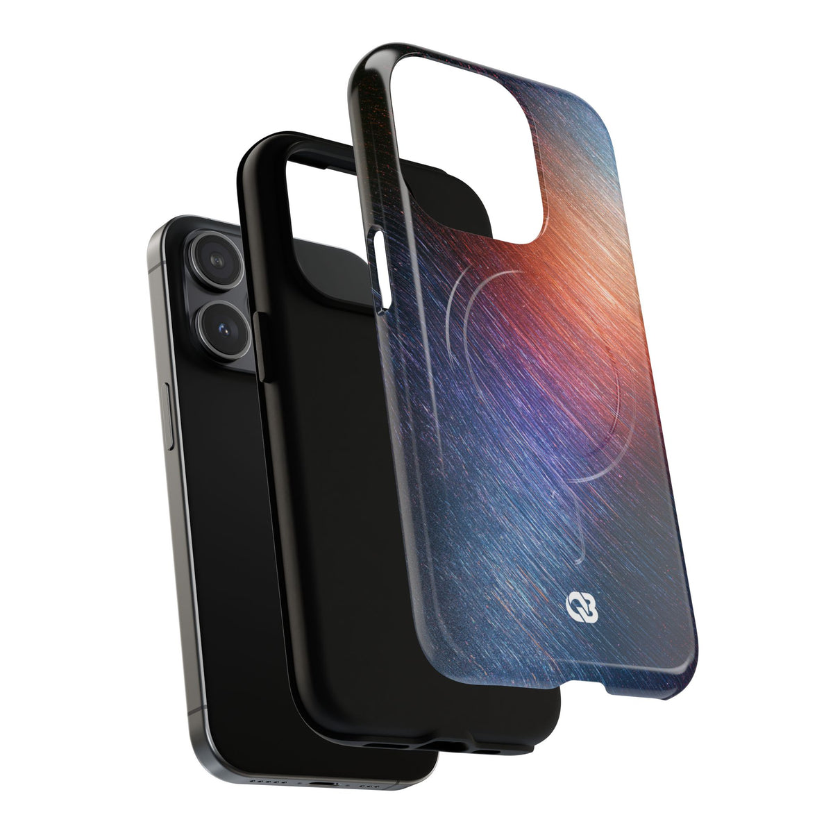 Radiant Energy Stream · Tough 2.0 Magnetic Phone Case for iPhone · Blue