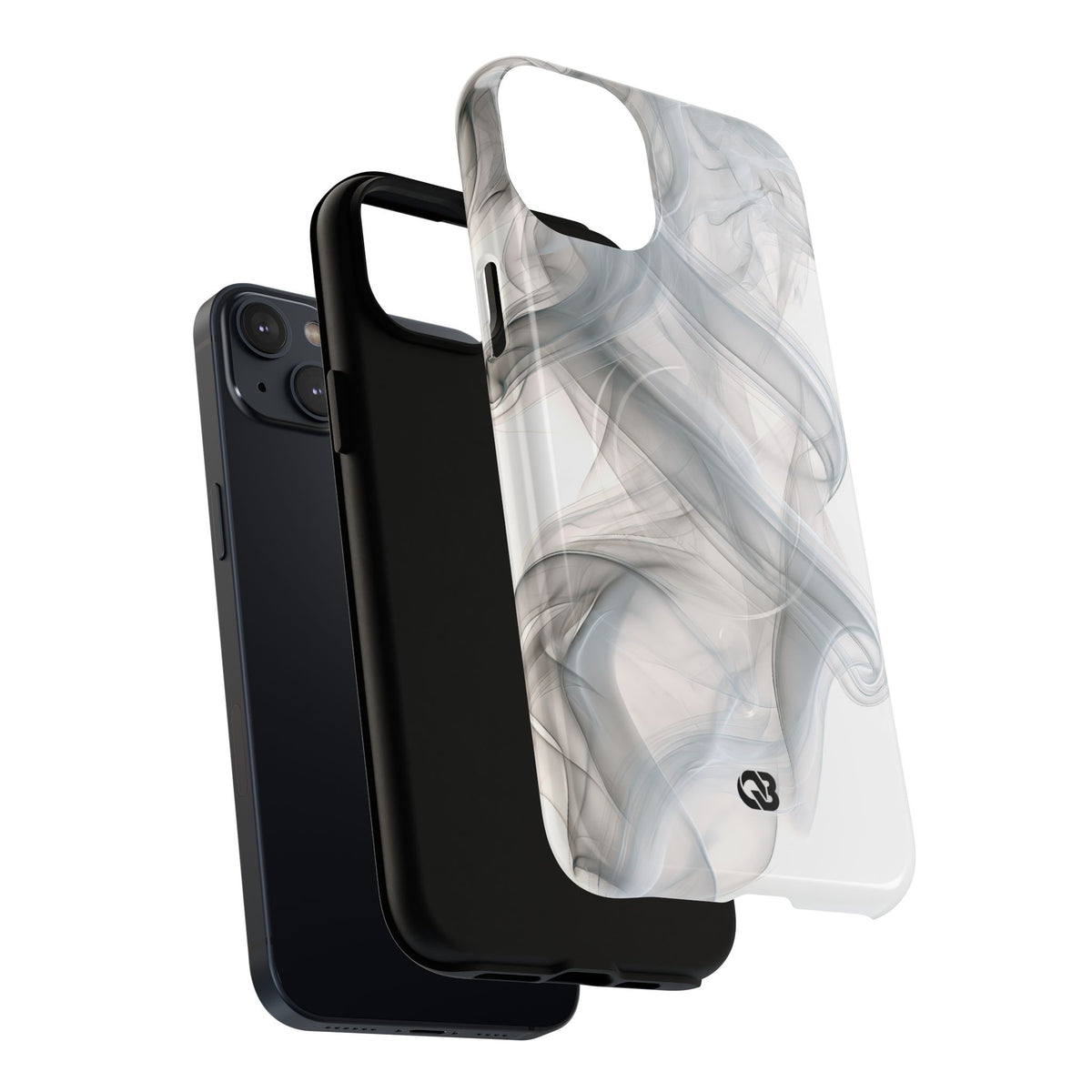 Vapor Noir · Tough 2.0 Magnetic Phone Case for iPhone · White