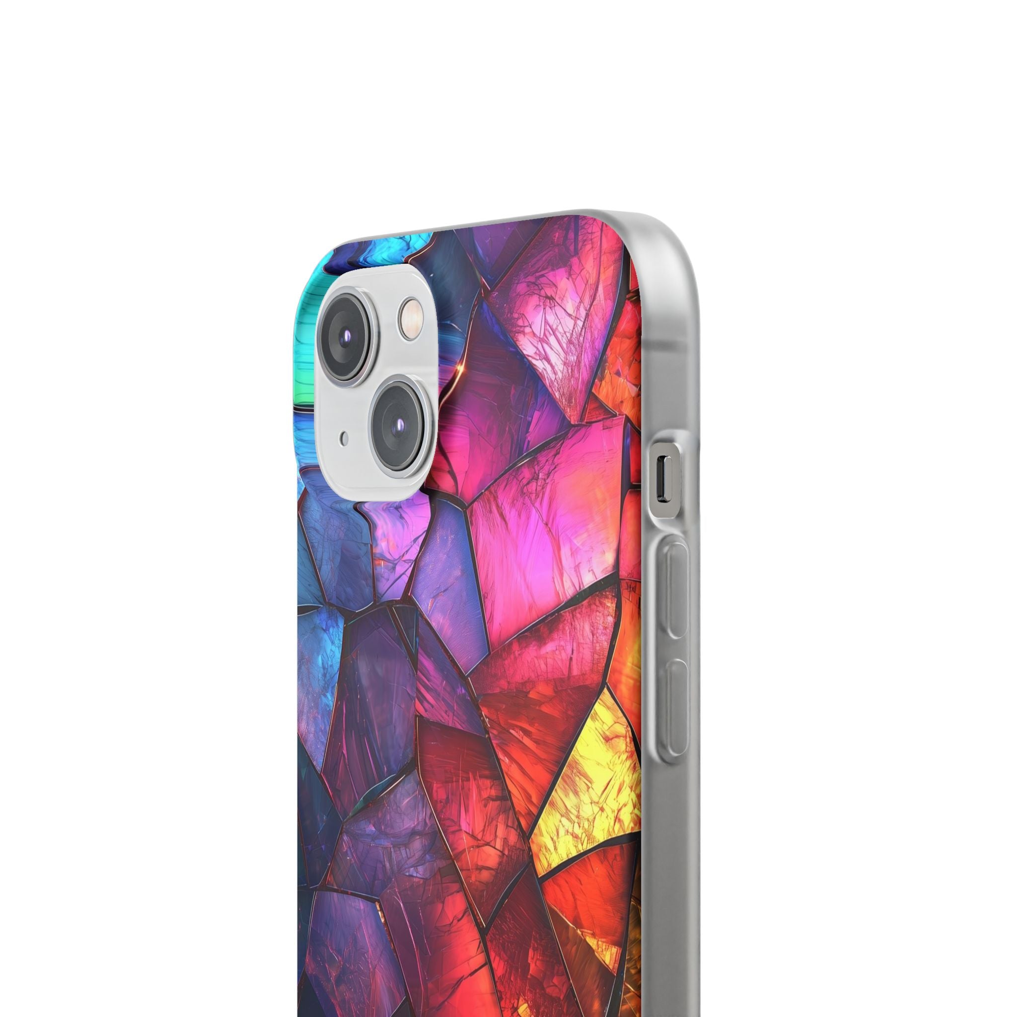 Knust Prism iPhone 14 Cover - Blød