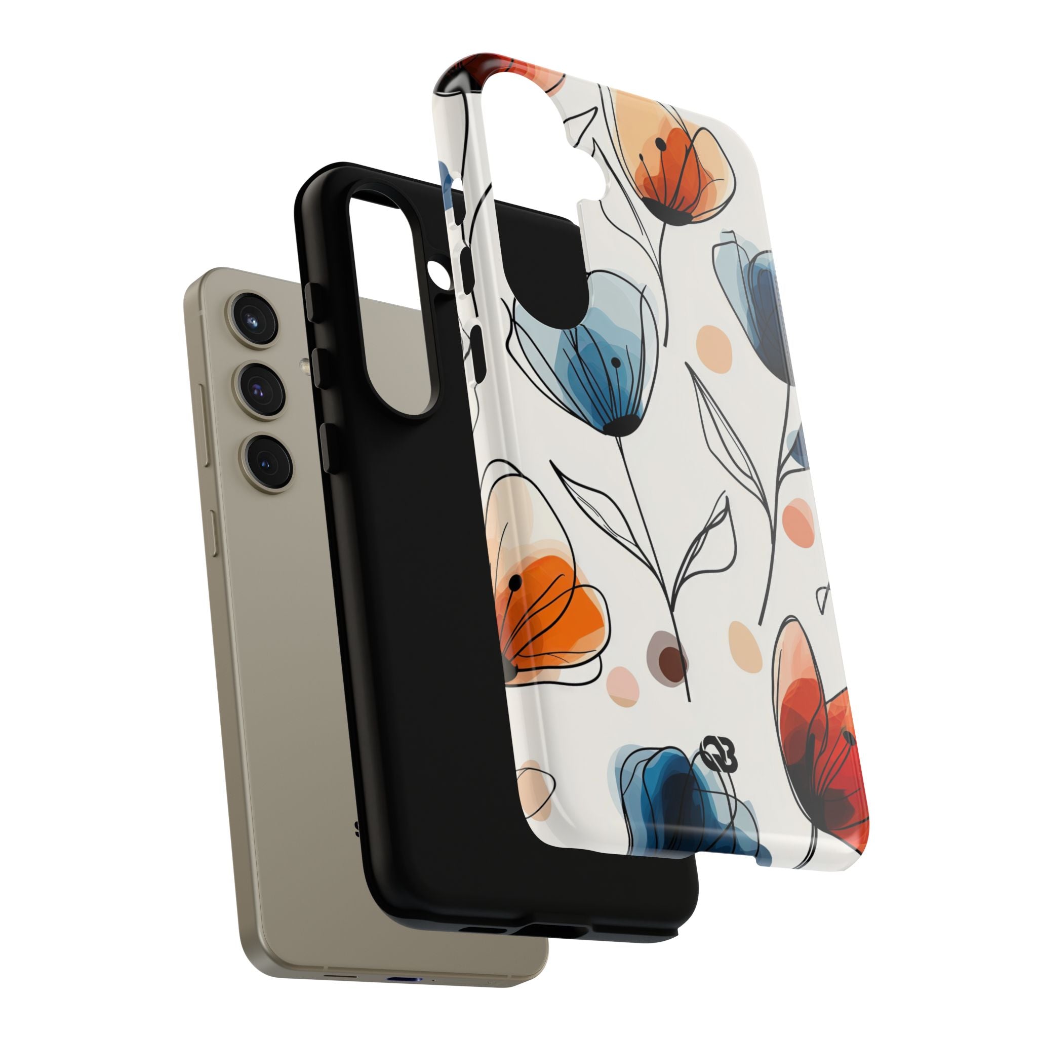 Ink Watercolor Tulips · Tough