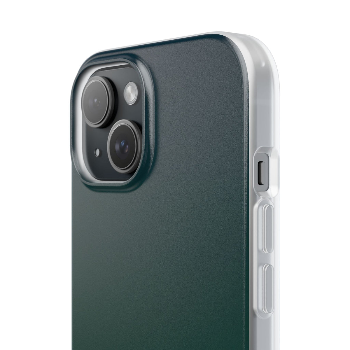 Green Lite Phone Case for iPhone - Midnight Pine Horizon