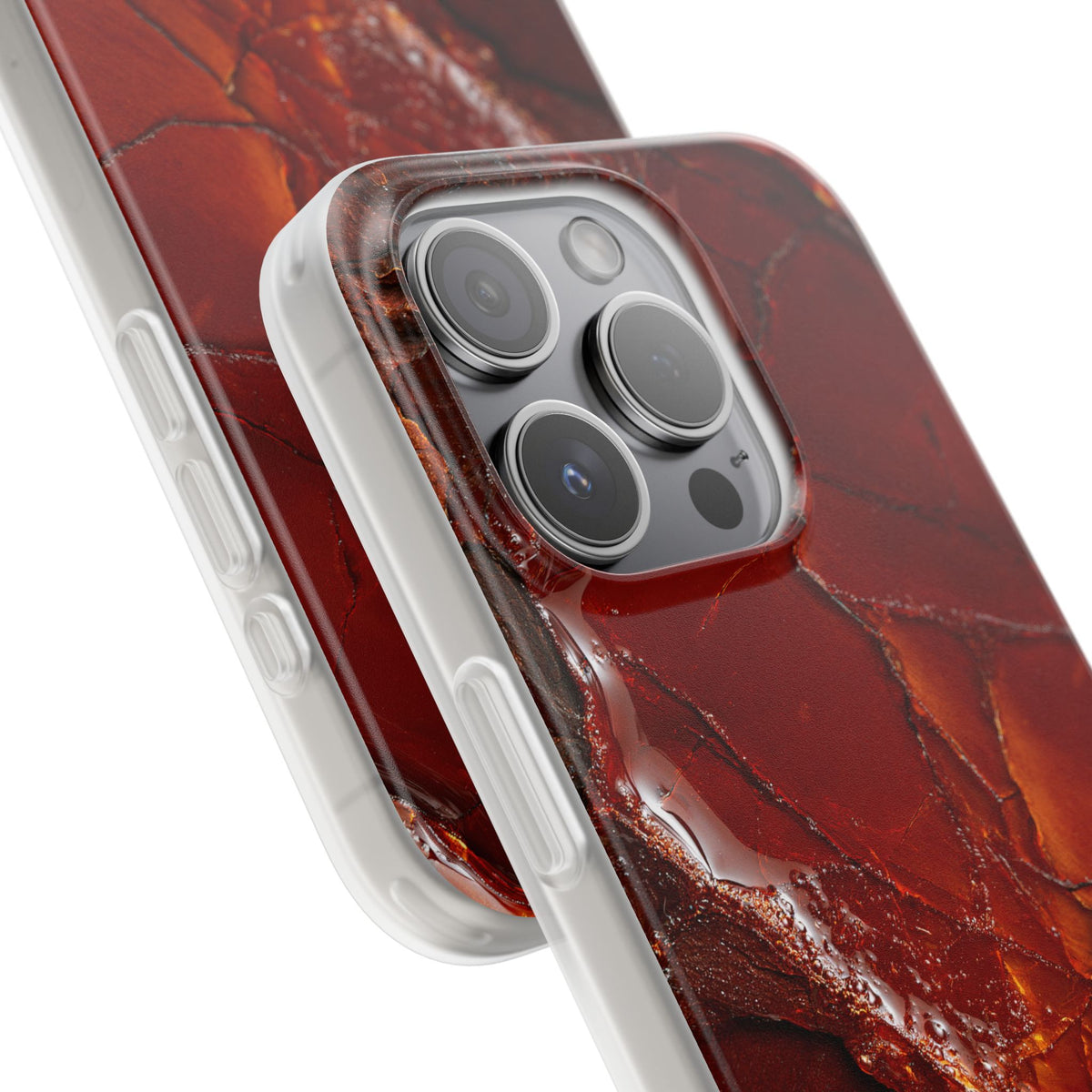 Amber Embrace · Lite Phone Case for iPhone · Brown