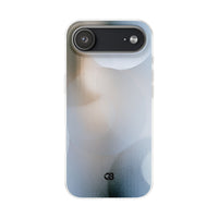 White Lite Phone Case for iPhone - Frosted Ribbed Sphere