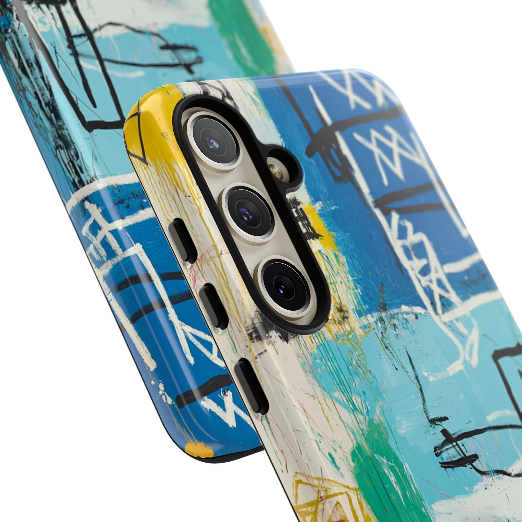 Azure Urban Scribble · Tough Phone Case for Samsung