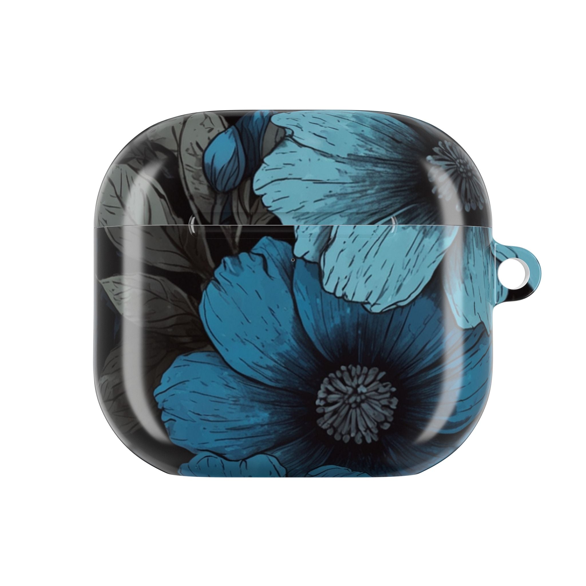 Blue Petal Bloom - AirPods Case